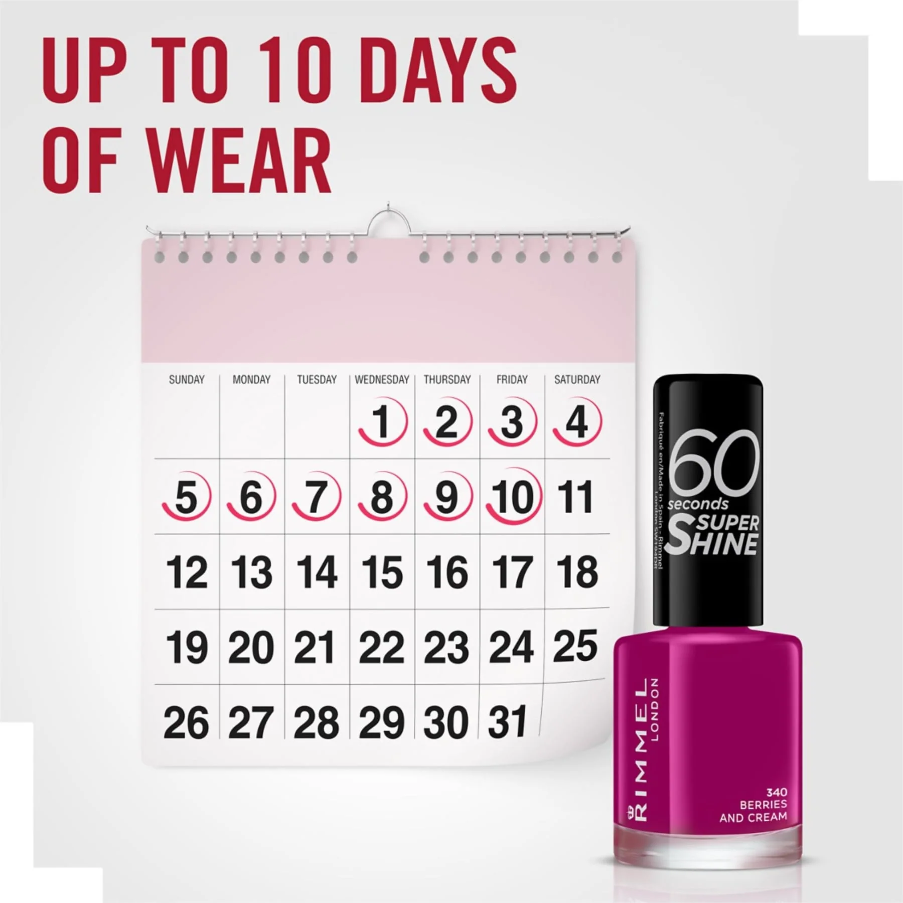 60 Seconds Super Shine Nail Polish 8ml - Image 59