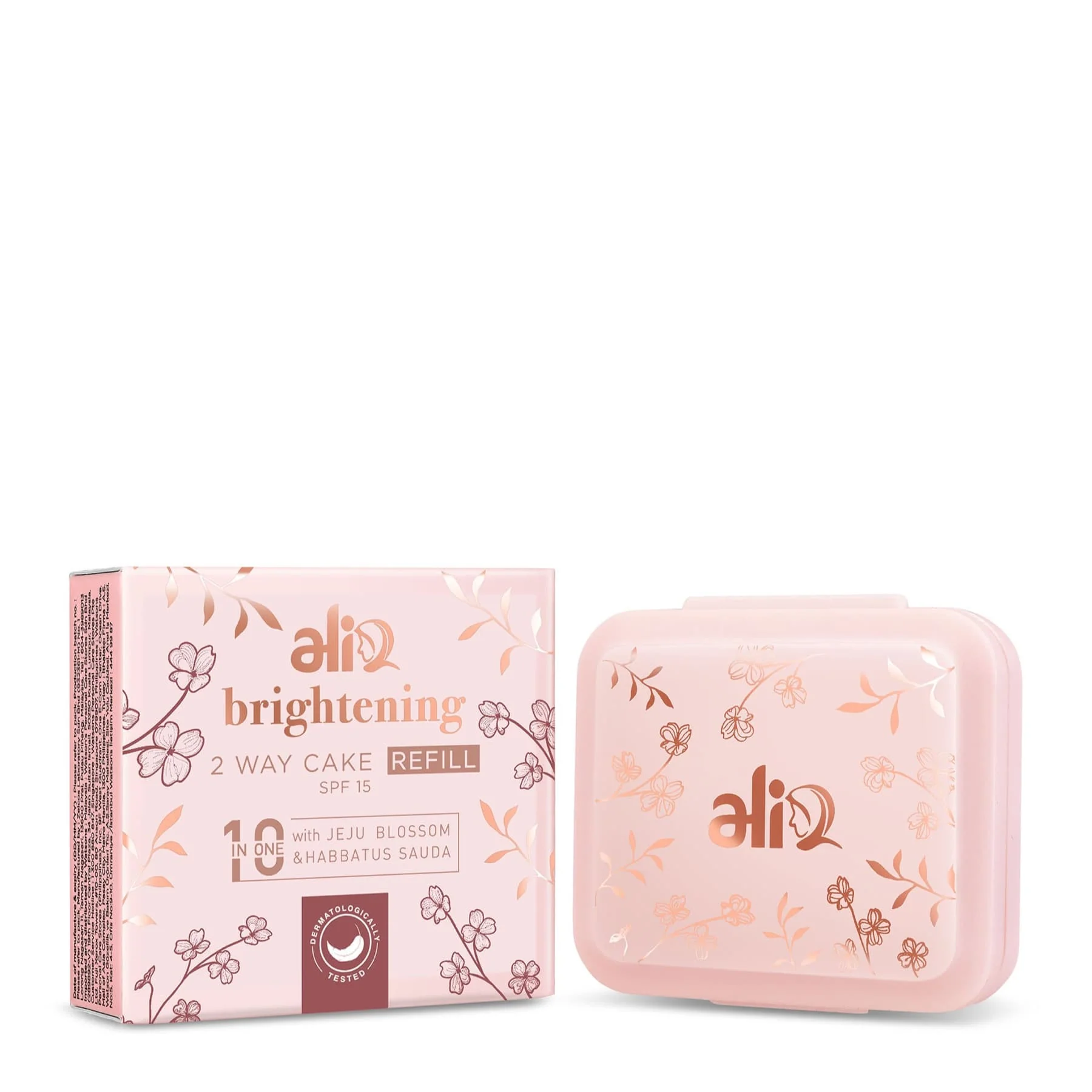 Alia Brightening 2 Way Cake Compact Refill Luminous Finish Powder 12.2g - Image 3