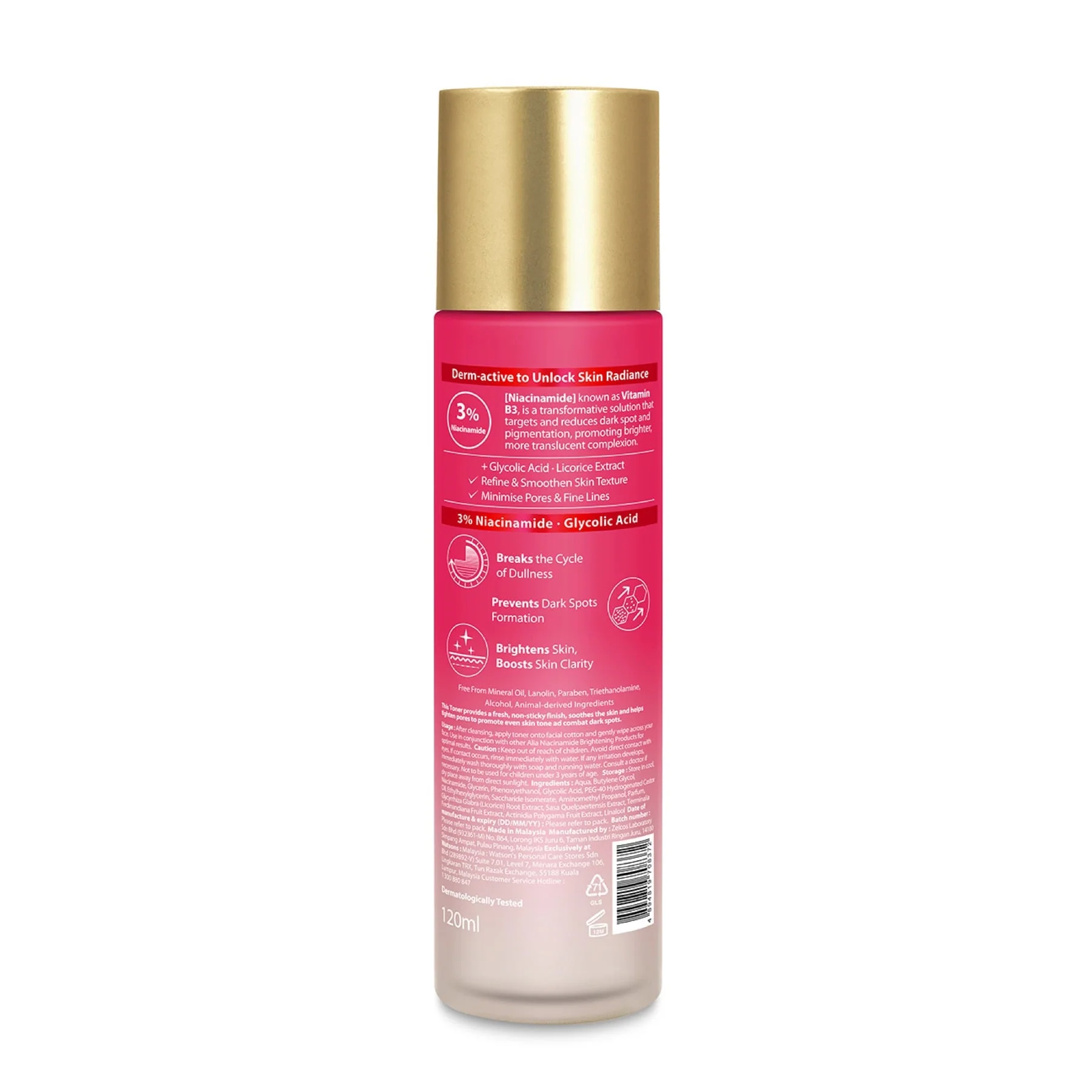 Alia Niacinamide Brightening Eye Roll-On - Image 2