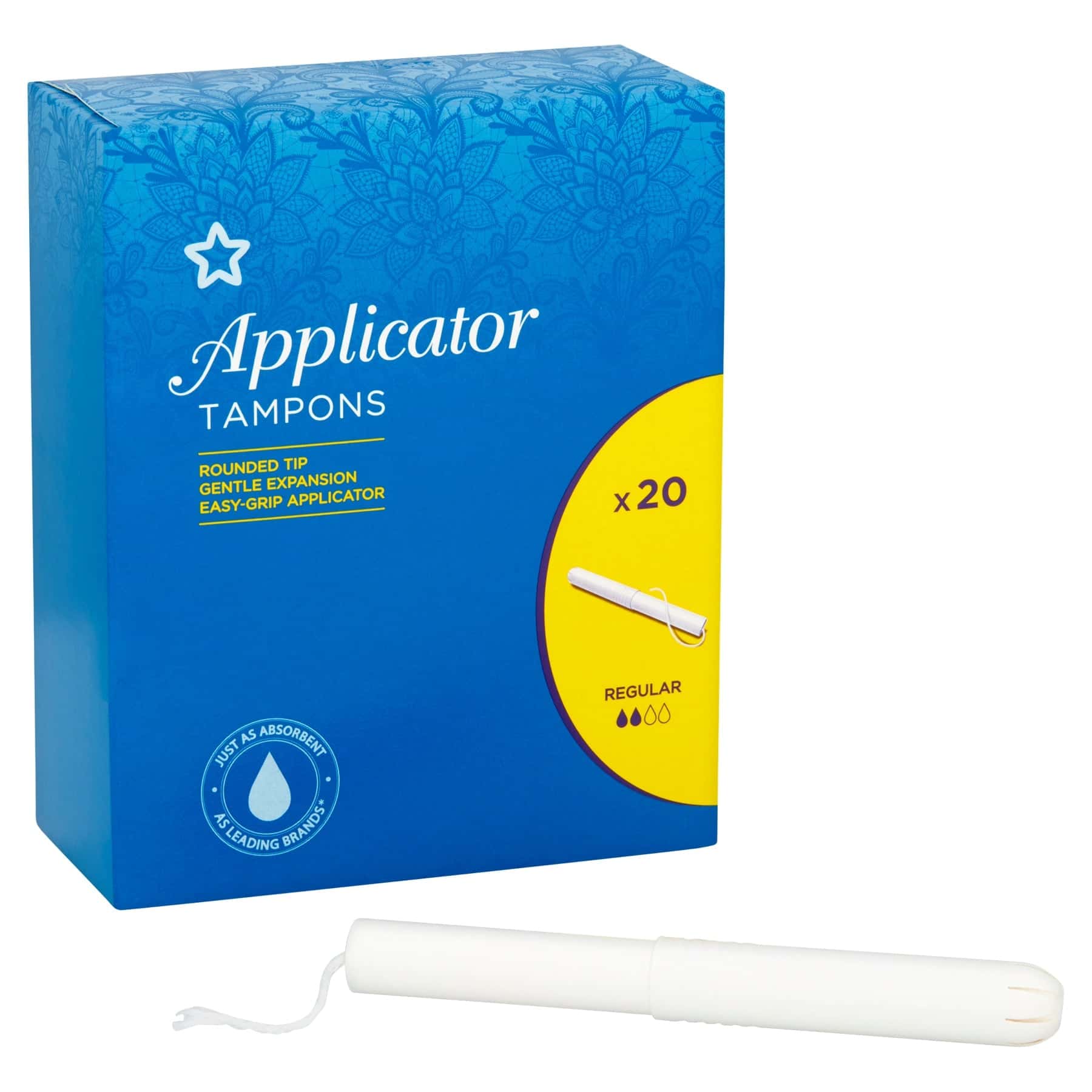 Applicator Tampons Regular 20pcs - Image 2
