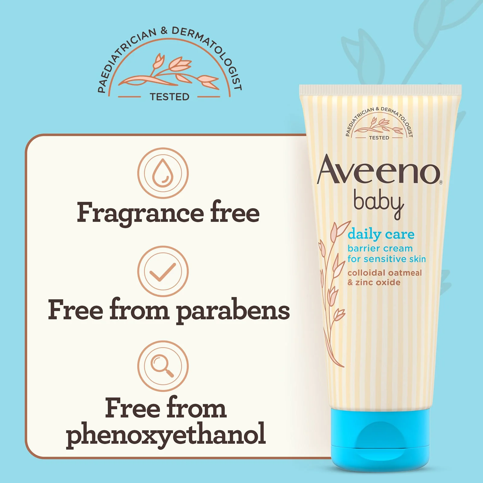 Aveeno Baby Daily Care Barrier Cream 100ml - Image 5