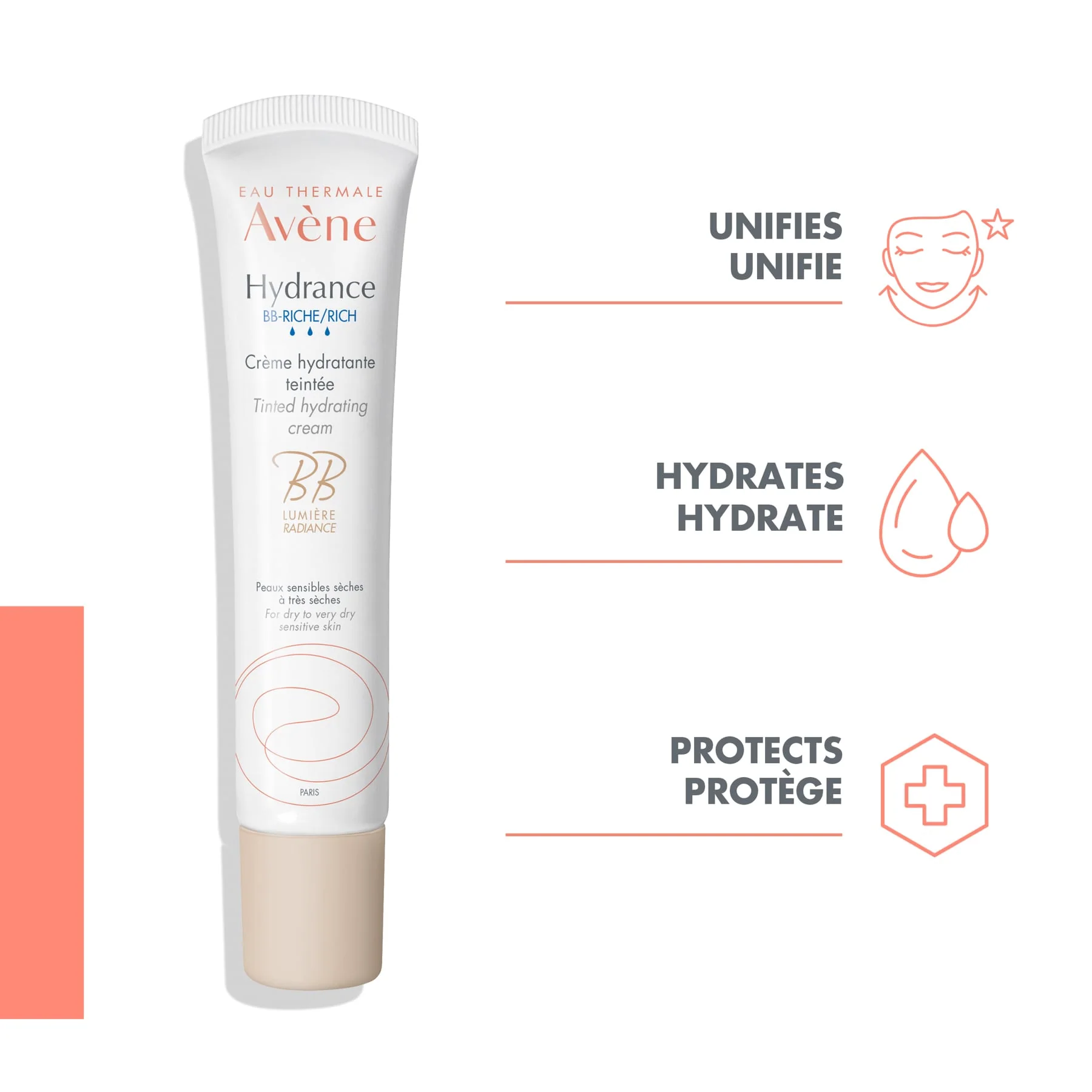 Avene Hydrance BB-Light Tinted Hydrating Emulsion 40ml - Image 5