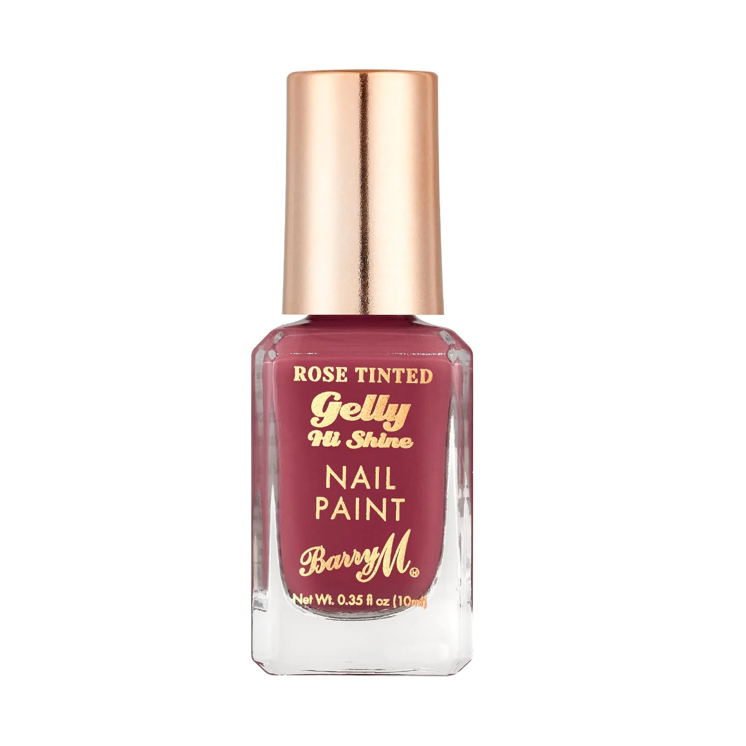 Barry M Gelly Hi Shine Rose Tinted Nail Paint 10ml - Image 7