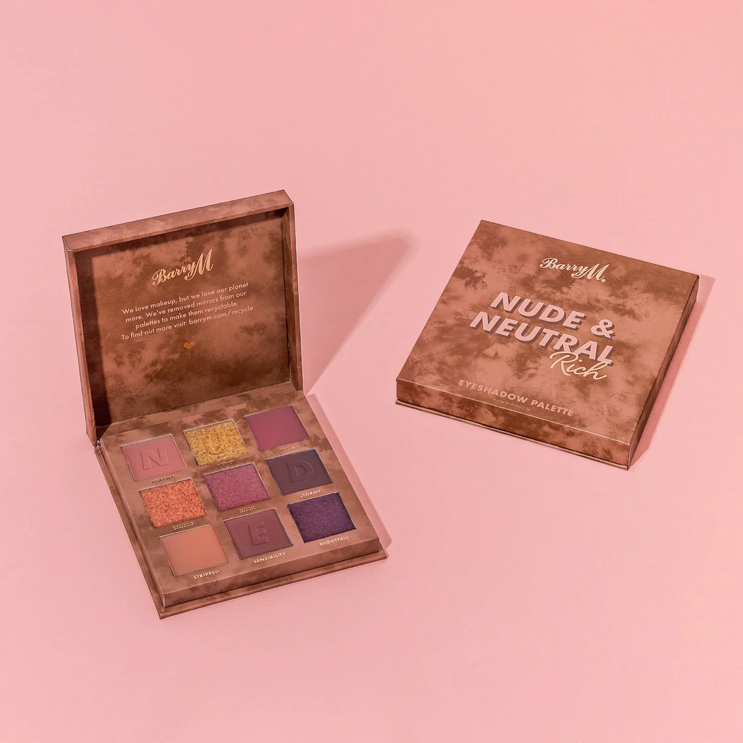 Barry M Nude & Neutral Eyeshadow Palette - Image 2