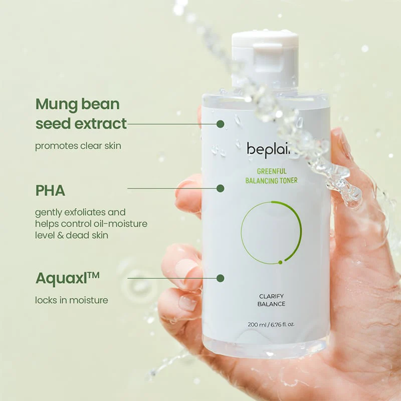 Beplain Greenful Balancing Toner 200ml - Image 4