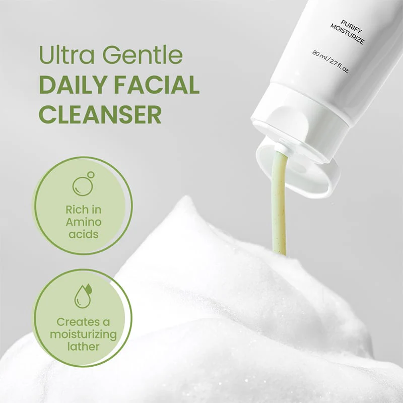Beplain Greenful pH-Balanced Cleansing Foam 80ml - Image 3