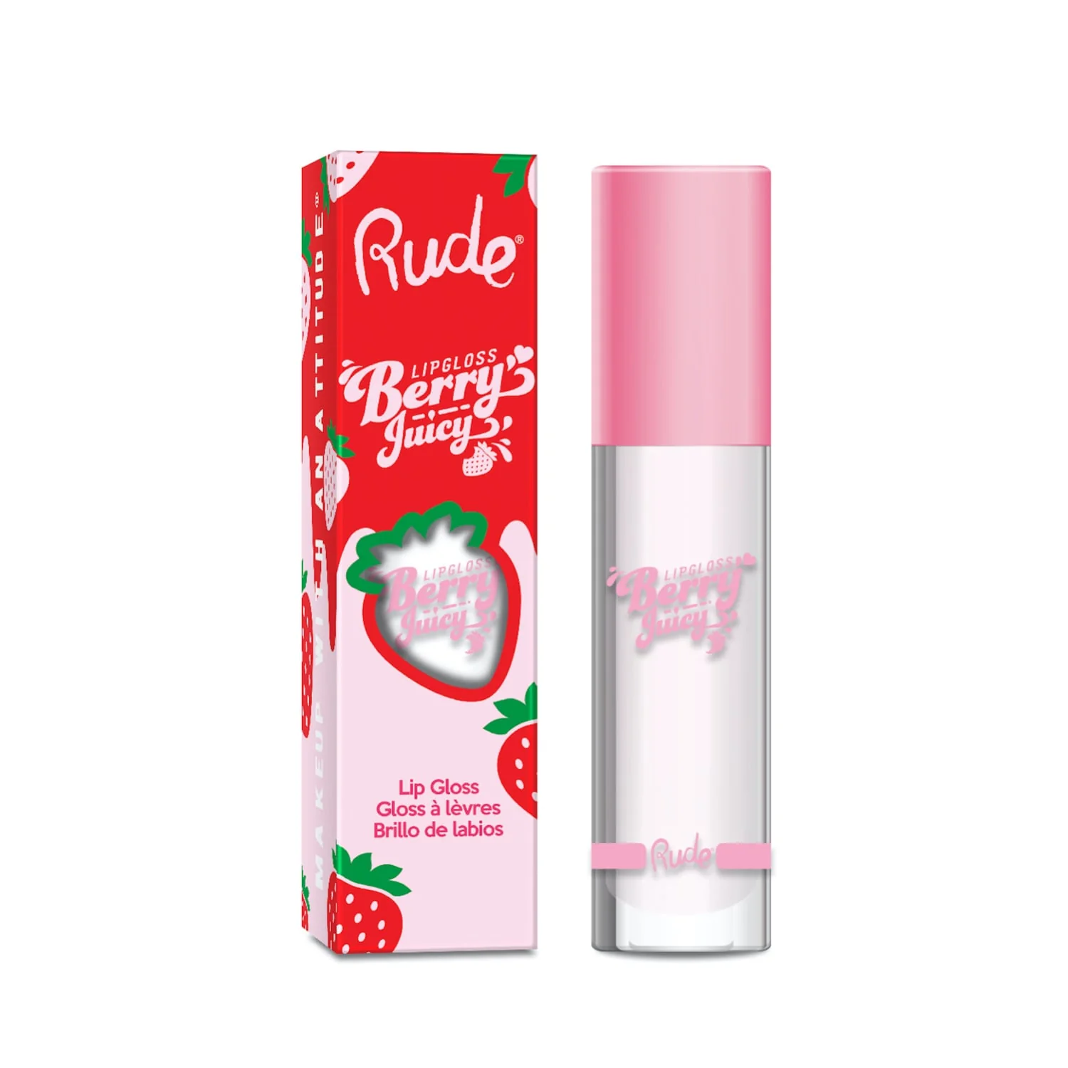 Rude Berry Juicy Lip Gloss 4g - Image 2