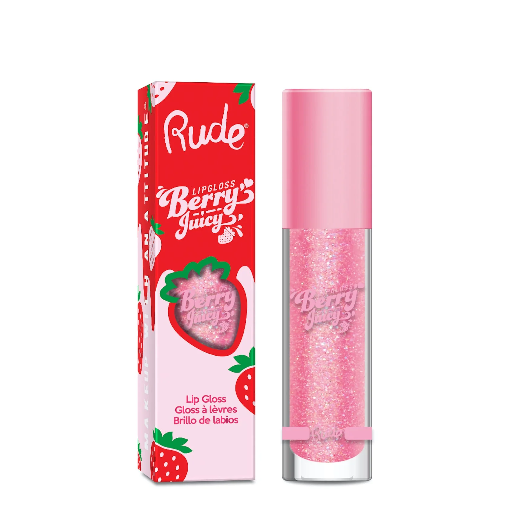Rude Berry Juicy Lip Gloss 4g - Image 4