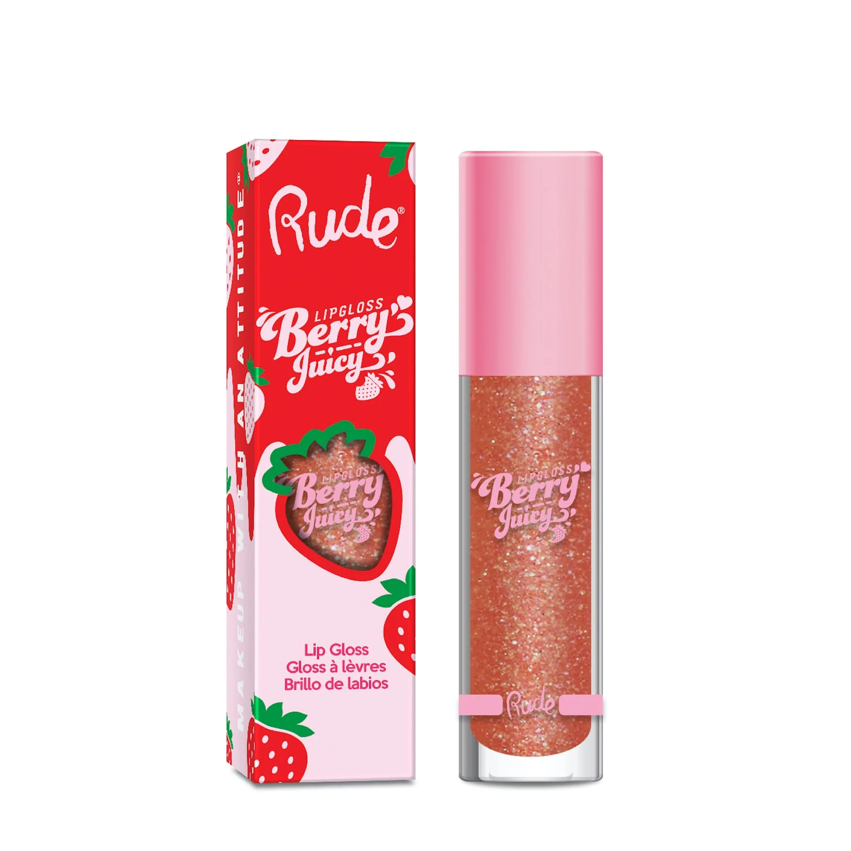 Rude Berry Juicy Lip Gloss 4g - Image 5