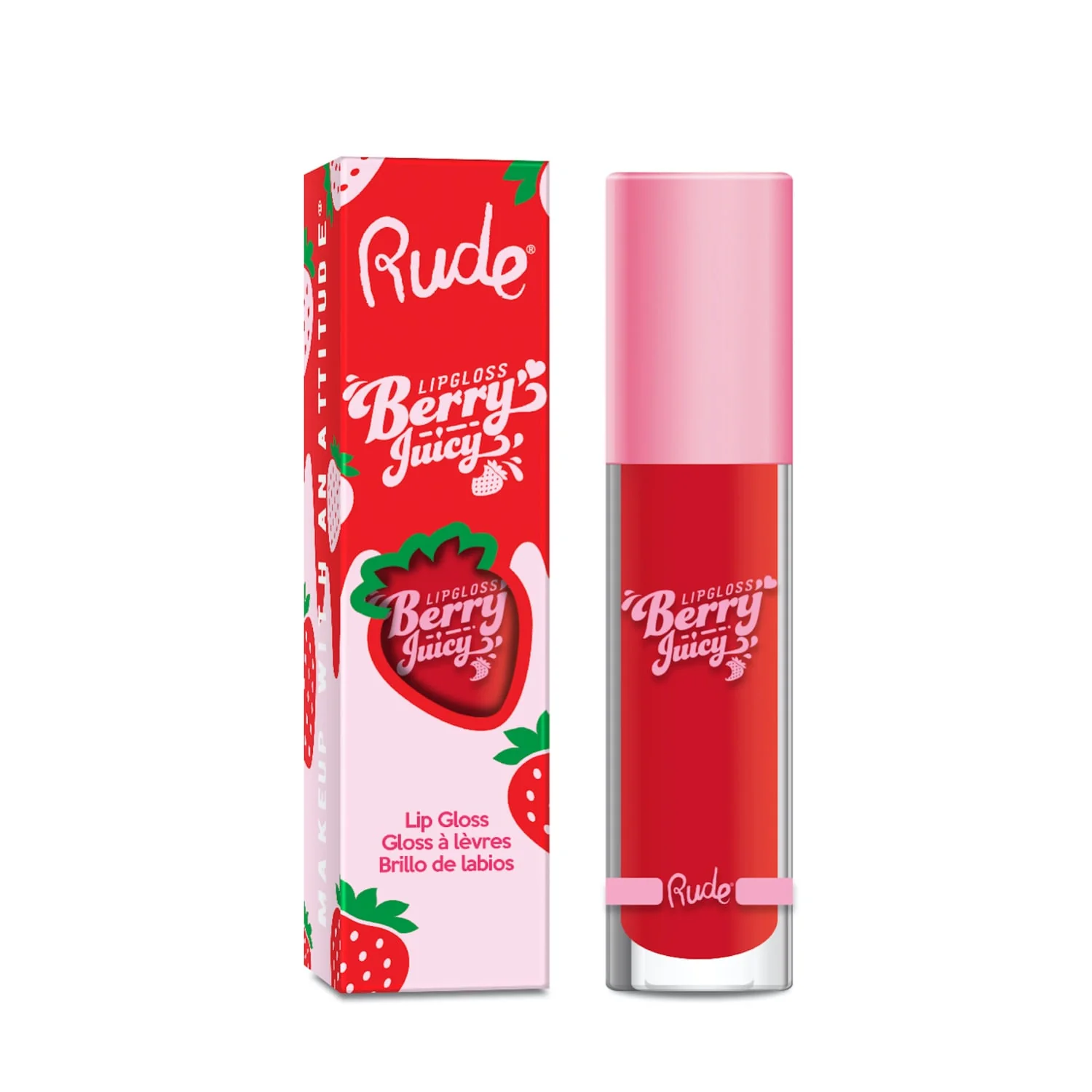 Rude Berry Juicy Lip Gloss 4g - Image 6