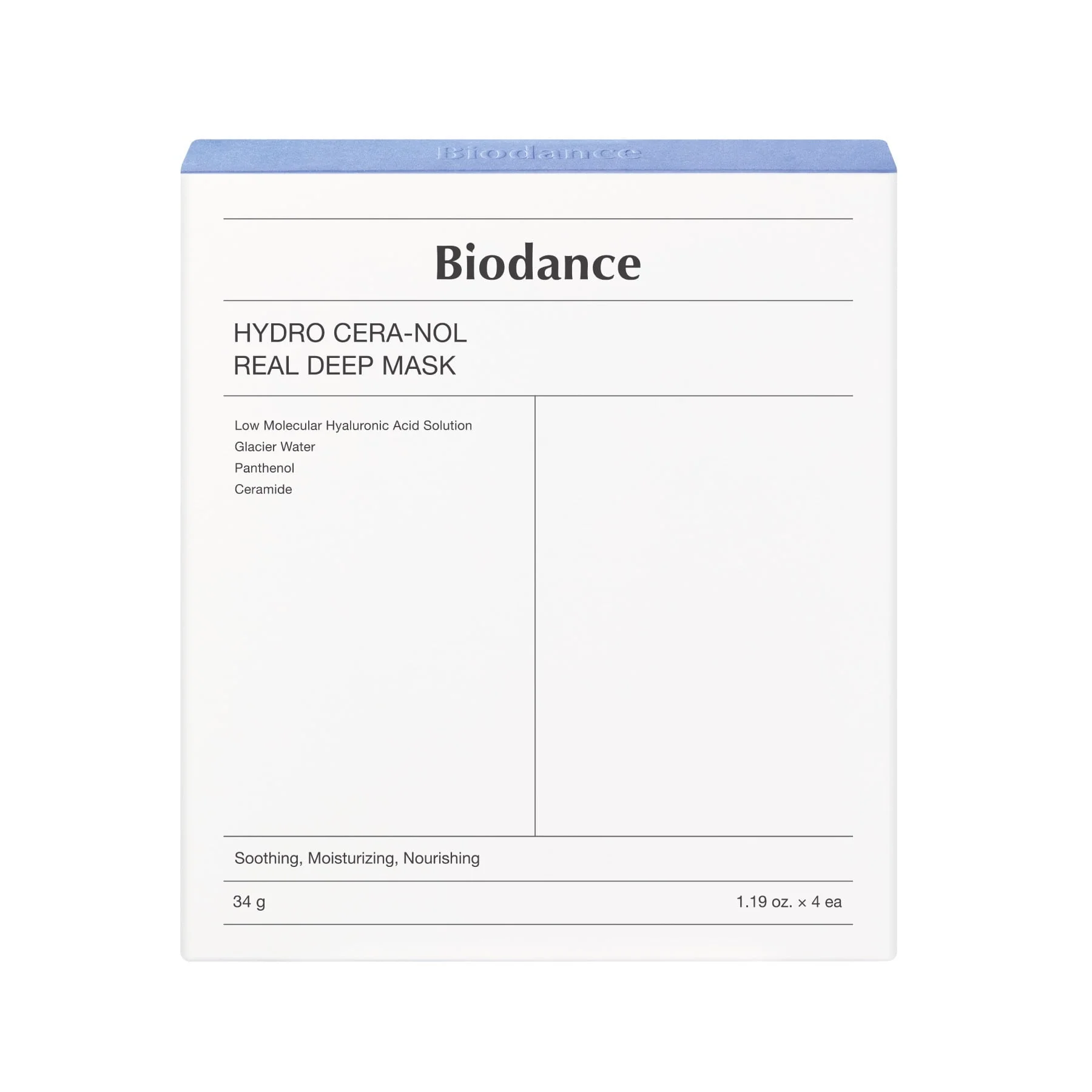 Biodance Hydro Cera-nol Real Deep Mask 34g - Image 3