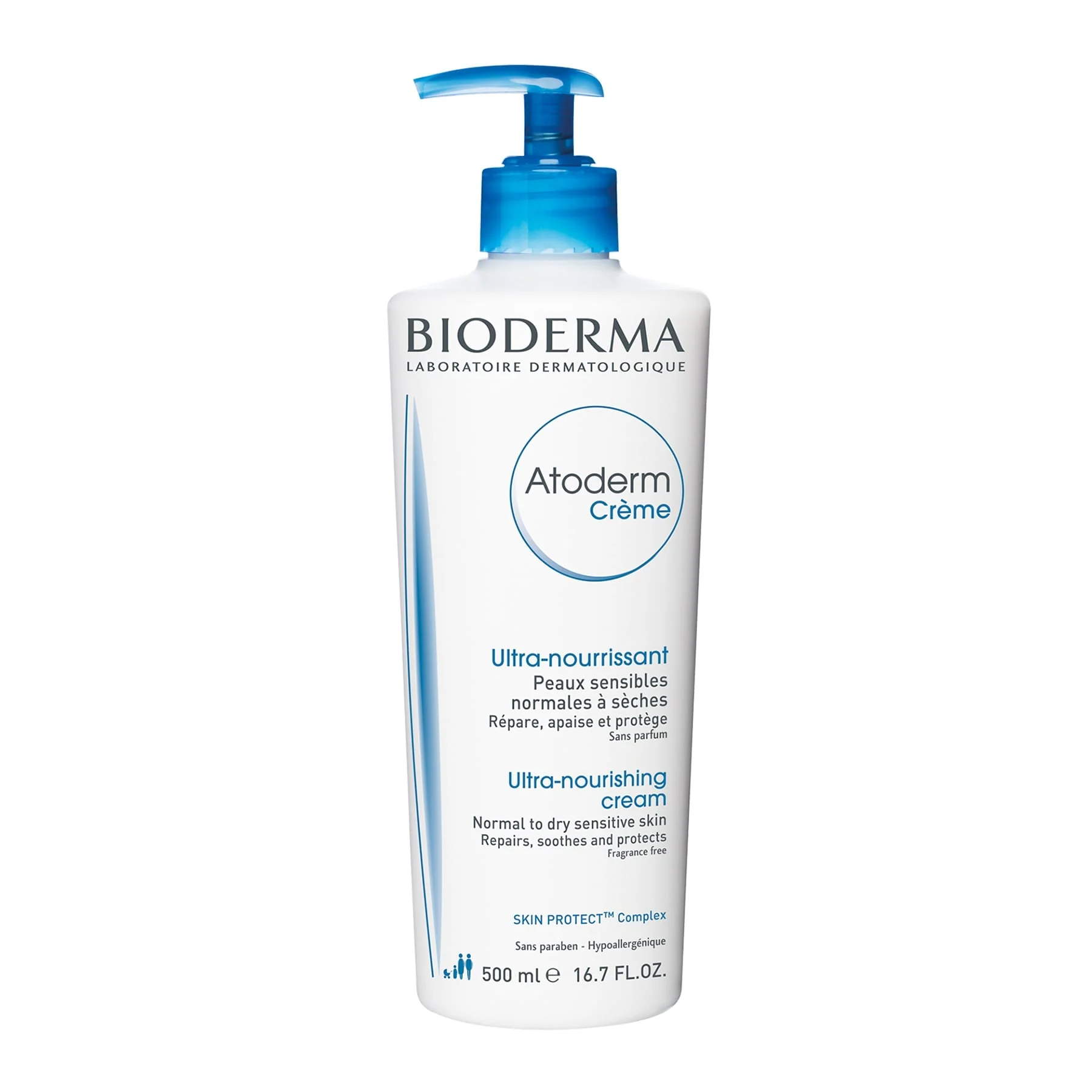 Bioderma Atoderm Pump Ultra-Nourishing Cream Body Moisturiser - Image 4