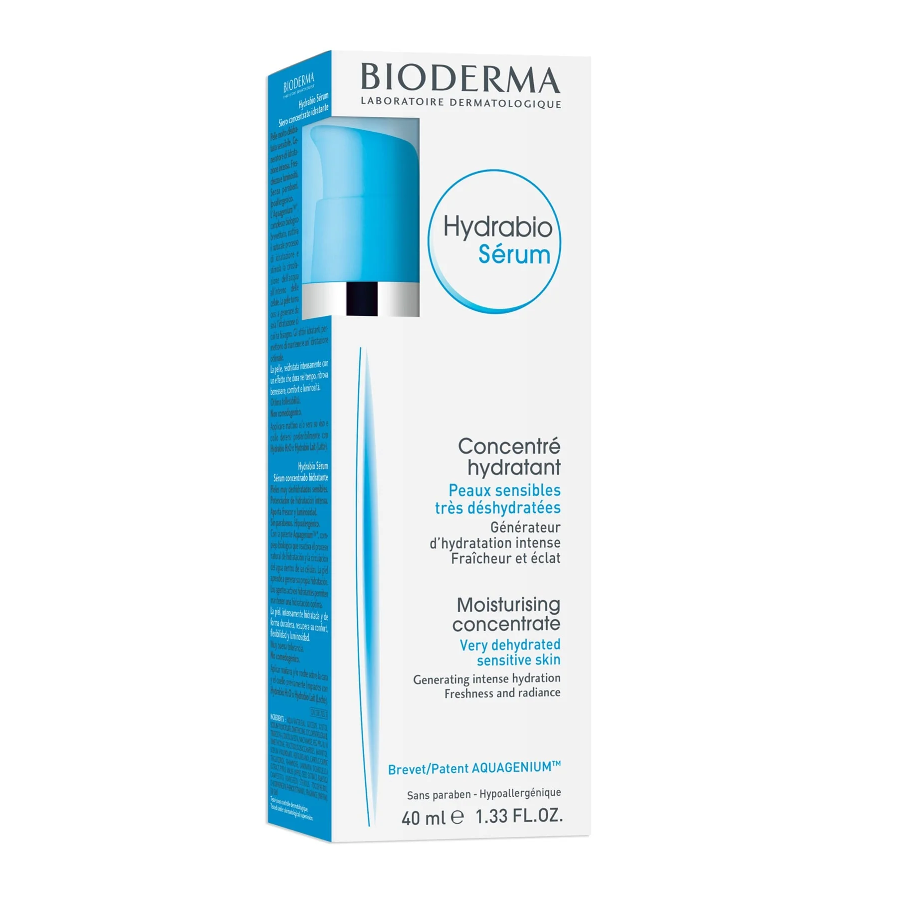 Bioderma Hydrabio Moisturising Concentrate Face Serum 40ml - Image 2