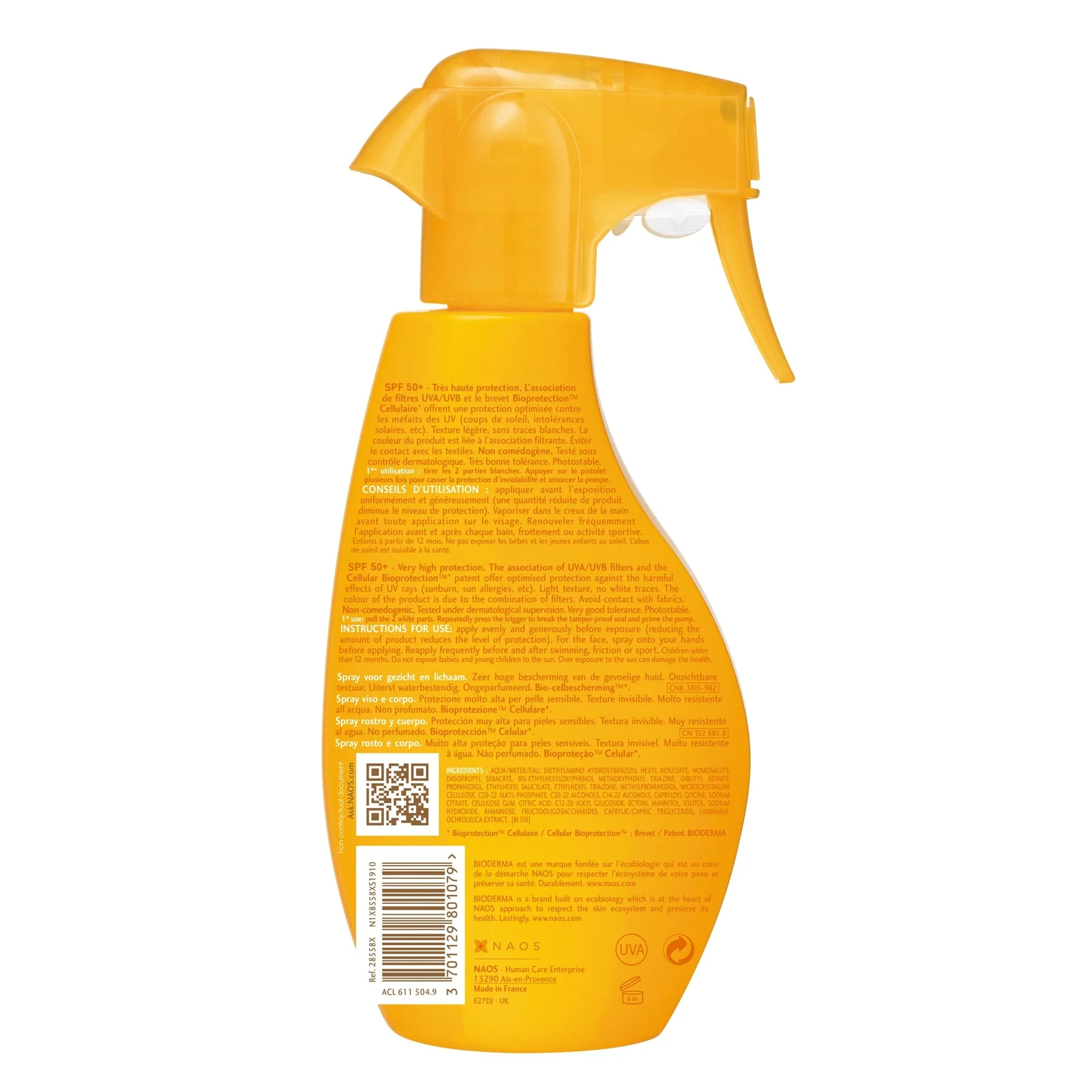 Bioderma Photoderm MAX Sensitive Skin Spray Sun Protection SPF50+ - Image 2