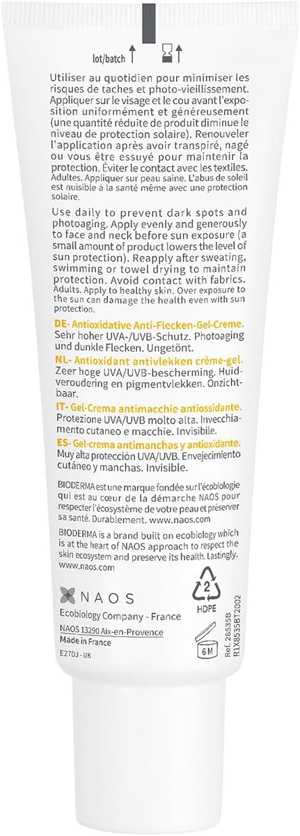 Bioderma Photoderm Spot-age Spf 50+ Antioxidant Dry Touch Sunscreen - 40ml - Image 2