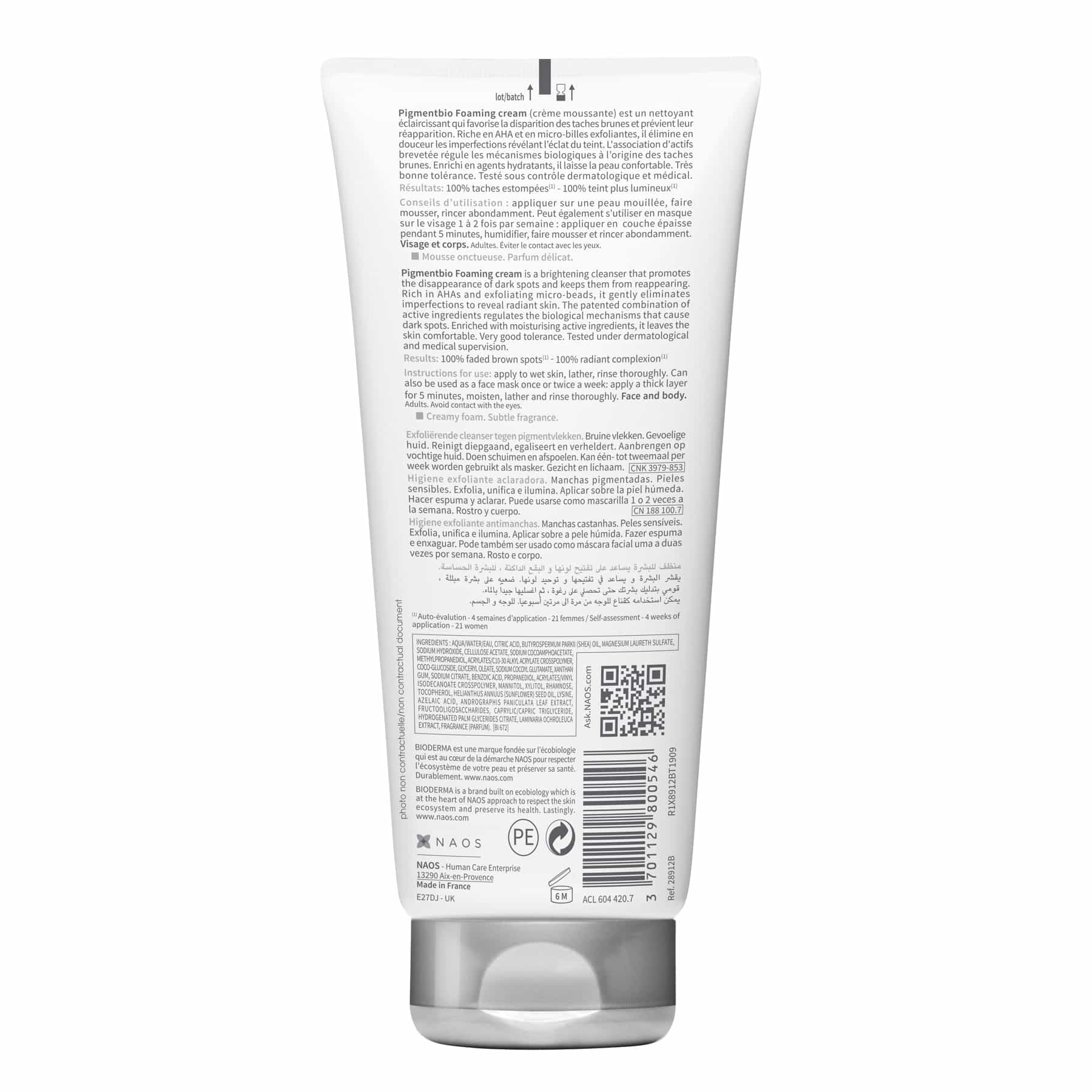 Bioderma Pigmentbio Foaming Cream Foam Cleanser - Image 2