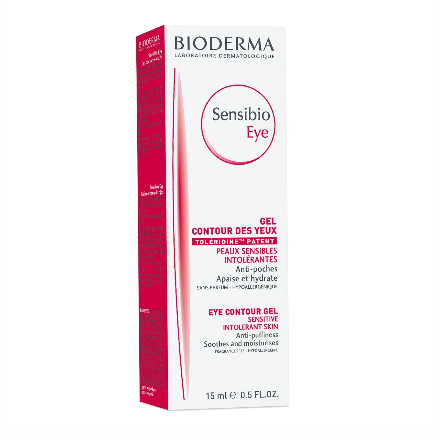 Bioderma Sensibio Moisturising Eye Contour Gel Cream 15ml - Image 3