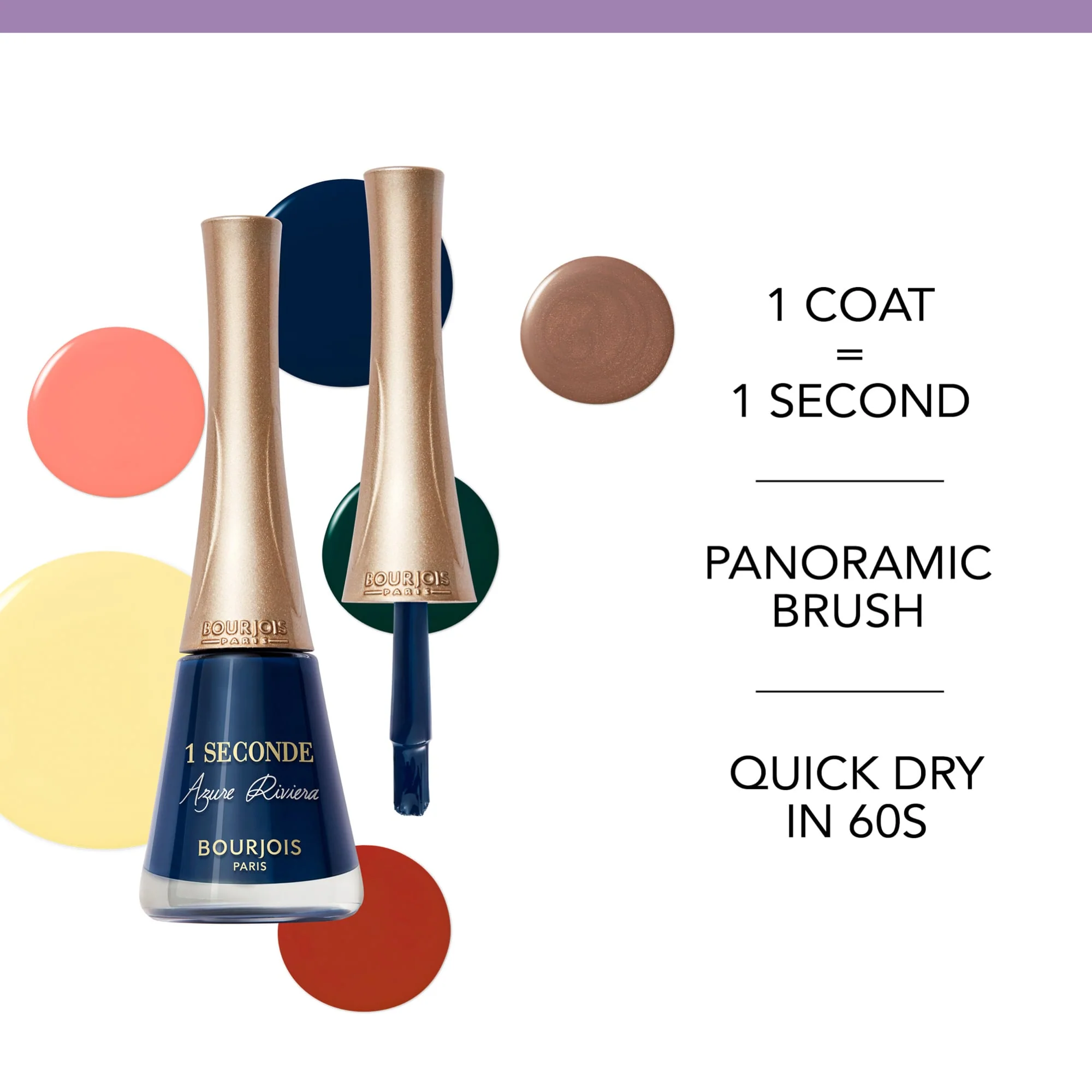 Bourjois 1 Seconde Nail Polish 9ml - Image 55