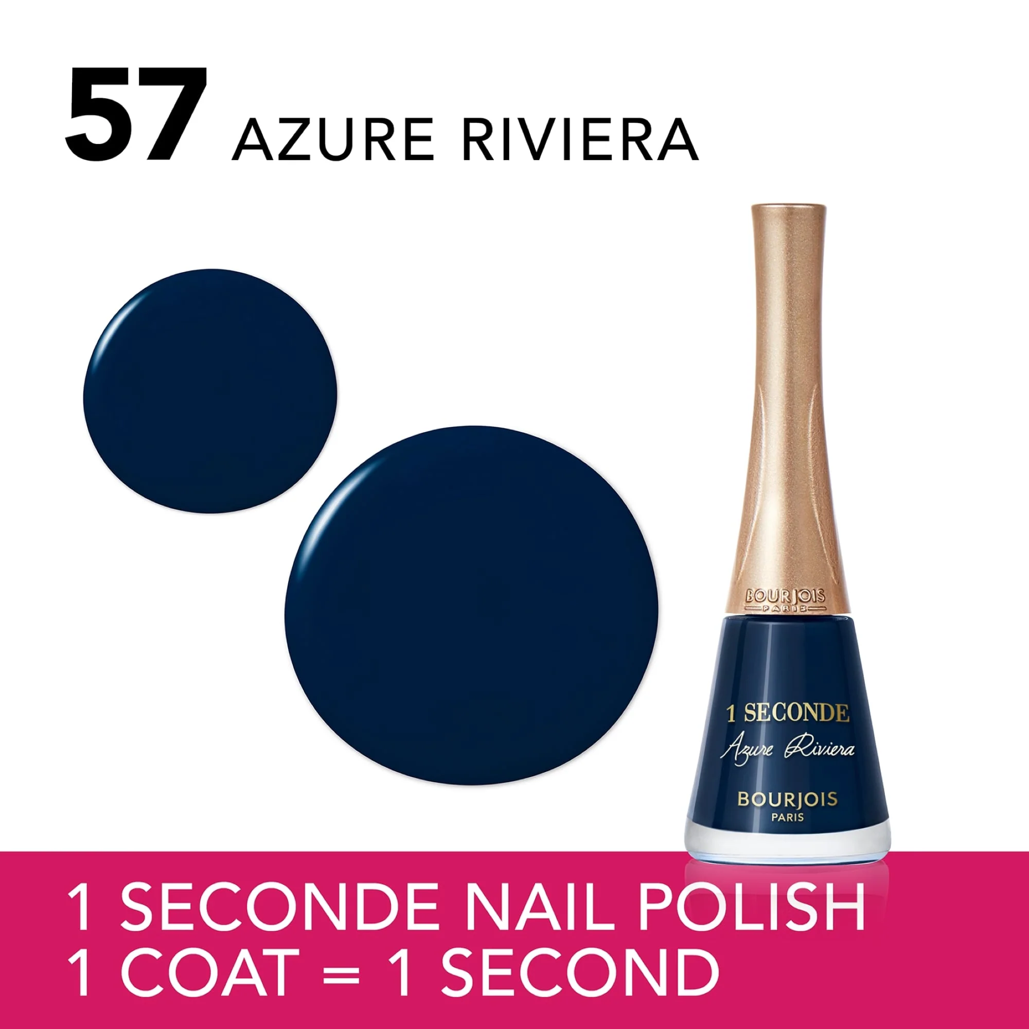 Bourjois 1 Seconde Nail Polish 9ml - Image 67