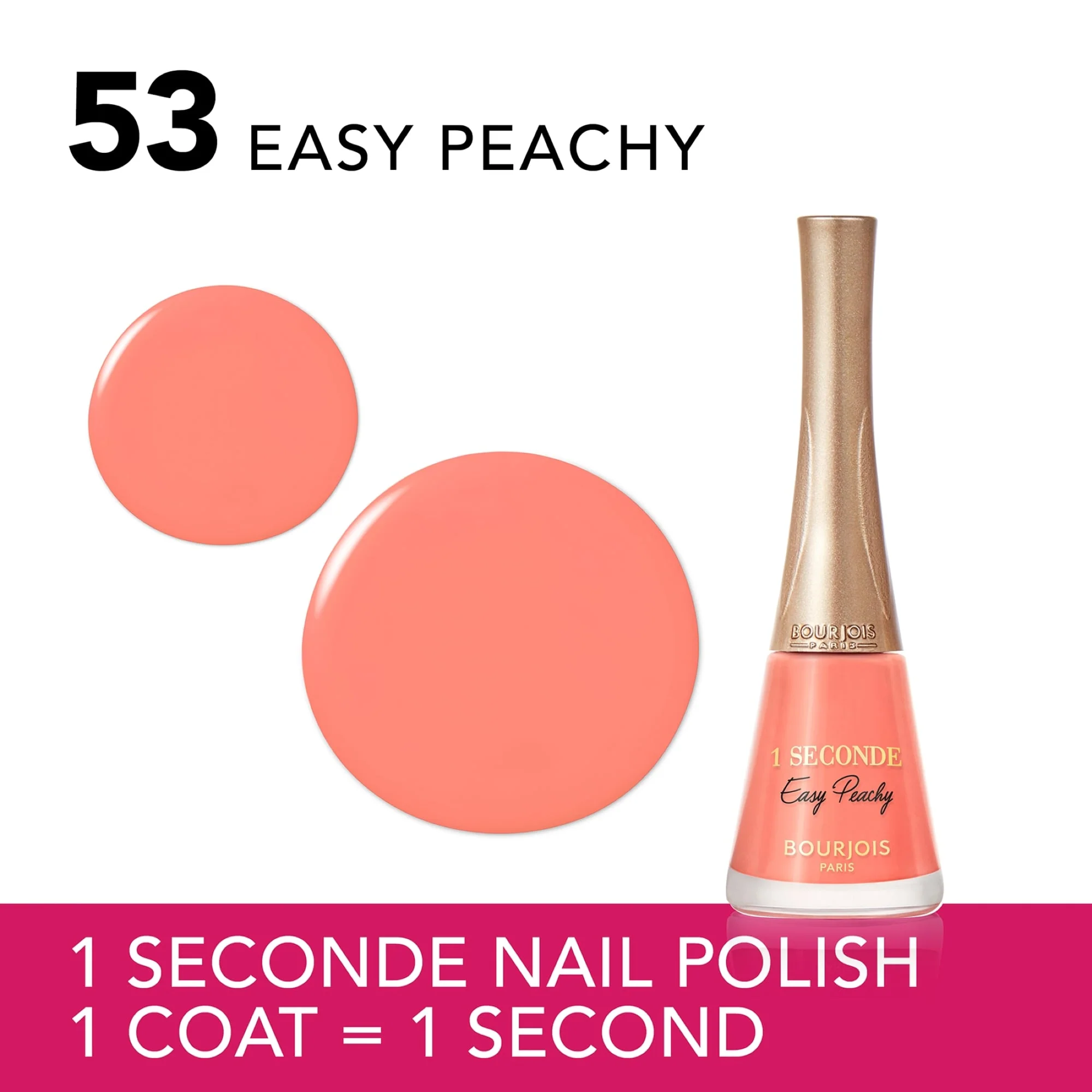 Bourjois 1 Seconde Nail Polish 9ml - Image 92