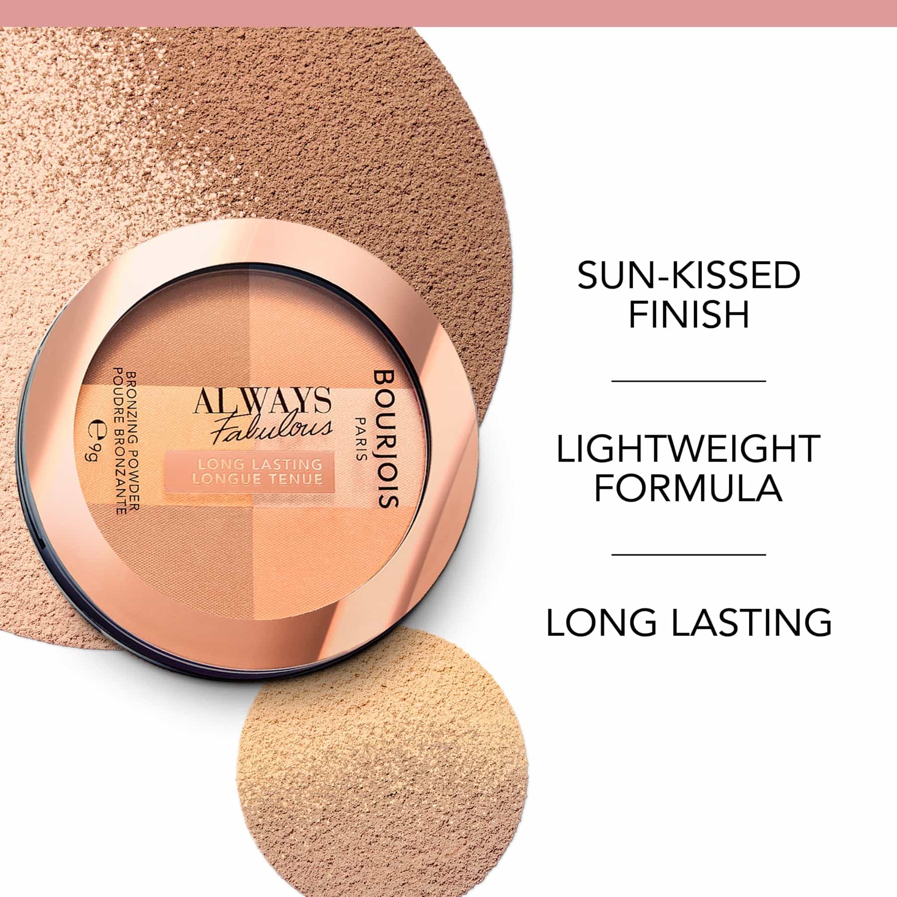 Bourjois Always Fabulous Bronzer 002 Dark 9g - Image 5