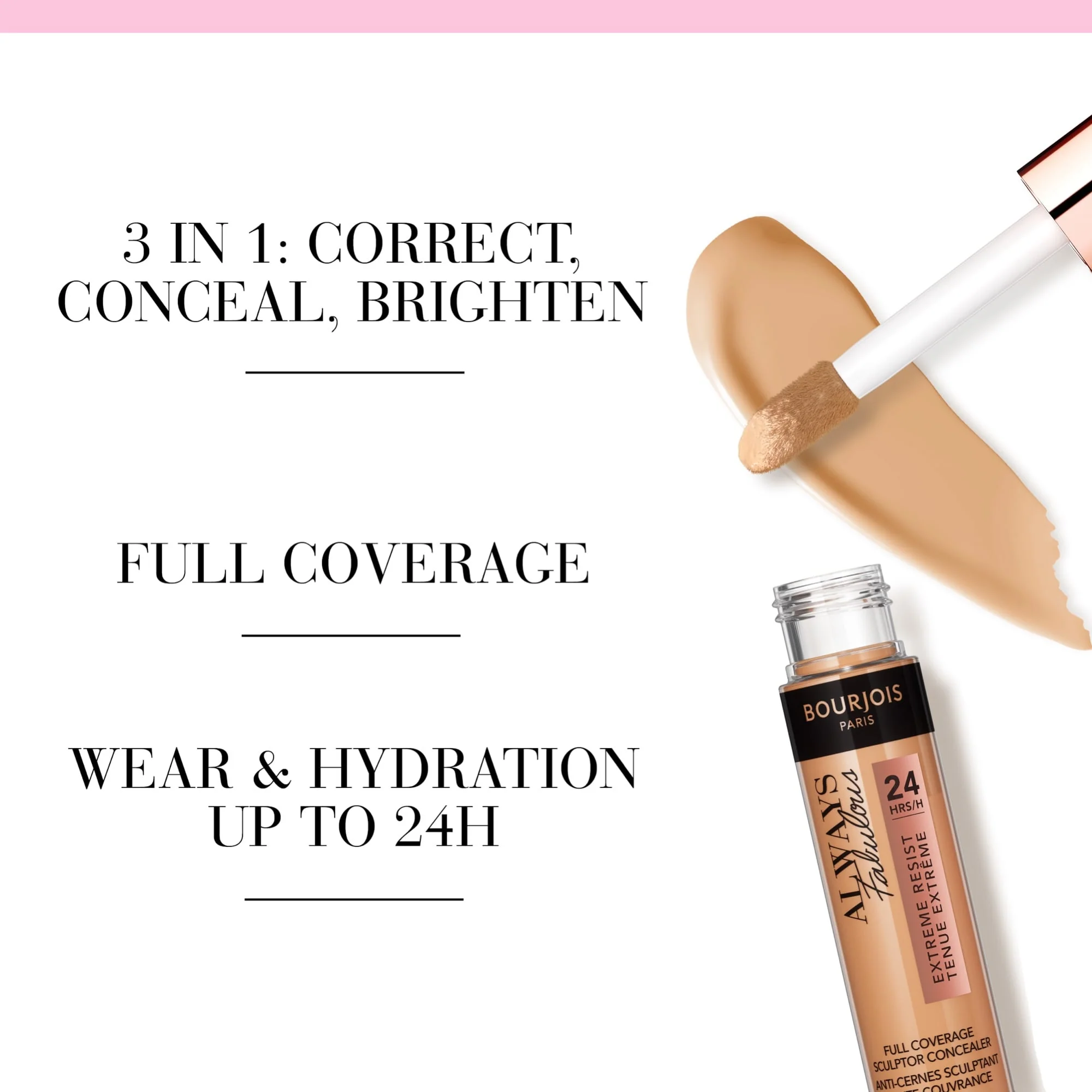 Bourjois Always Fabulous Full Coverage Concealer 10ml - Image 9