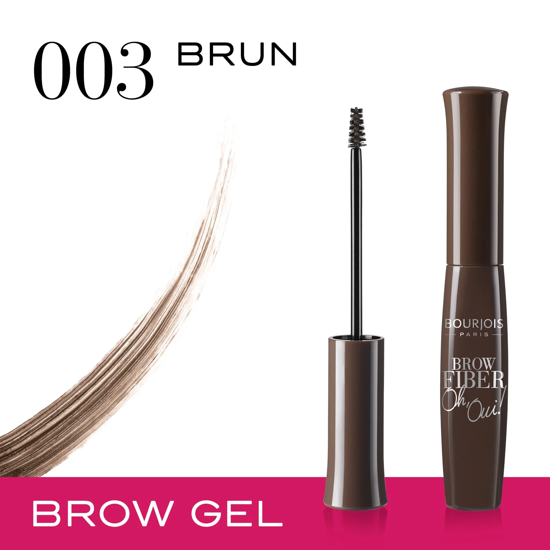 Bourjois Brow Fiber Oh Oui! Eyebrow Mascara 6.8ml - Image 4