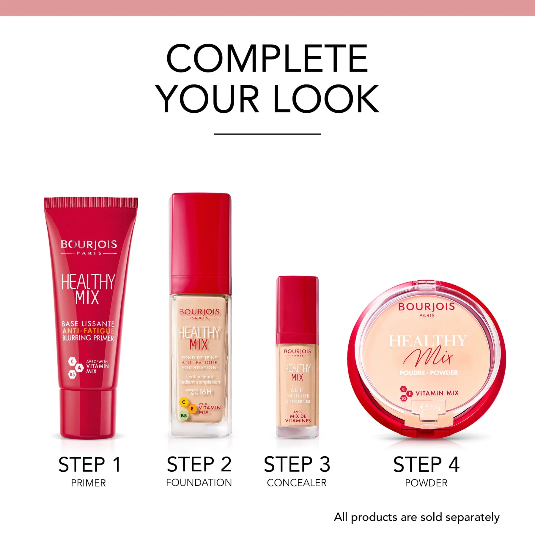 Bourjois Healthy Mix Compact Powder Matte Finish 10g - Image 4