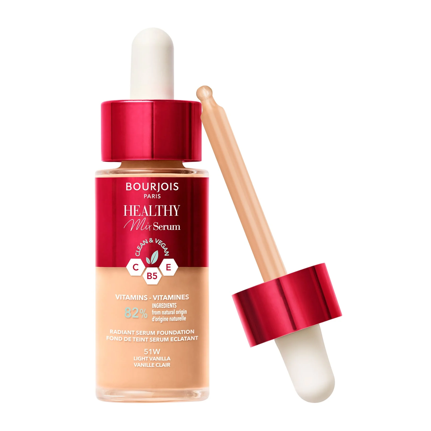 Bourjois Healthy Mix Serum Foundation 30ml - Image 31