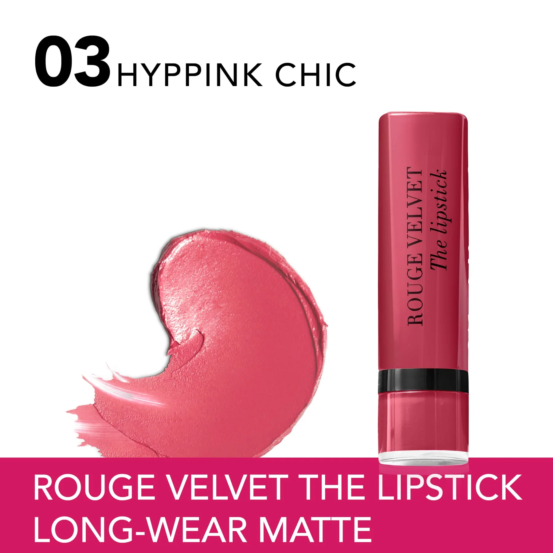 Bourjois Rouge Velvet The Lipstick Matte 2.4g - Image 16
