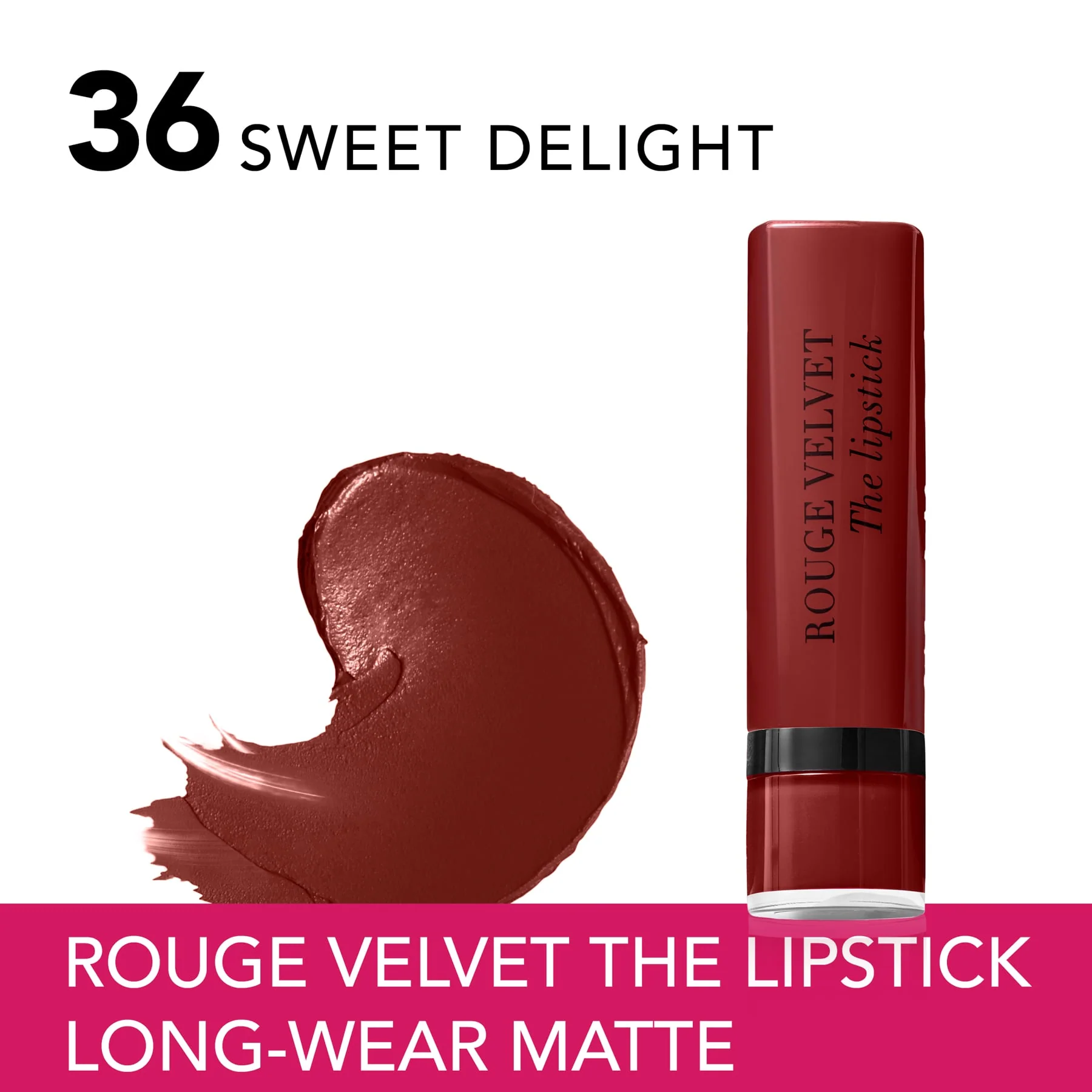 Bourjois Rouge Velvet The Lipstick Matte 2.4g - Image 160
