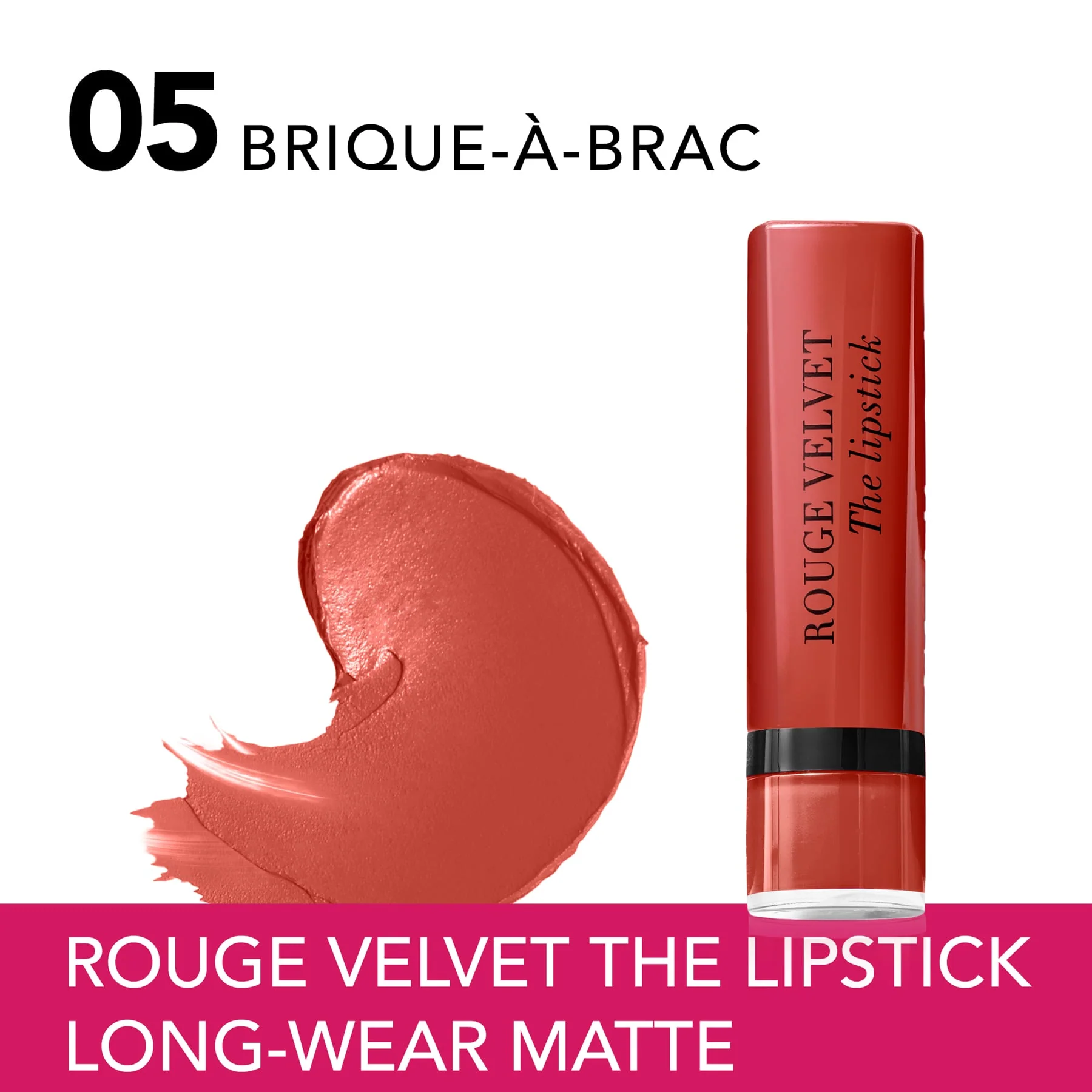 Bourjois Rouge Velvet The Lipstick Matte 2.4g - Image 30