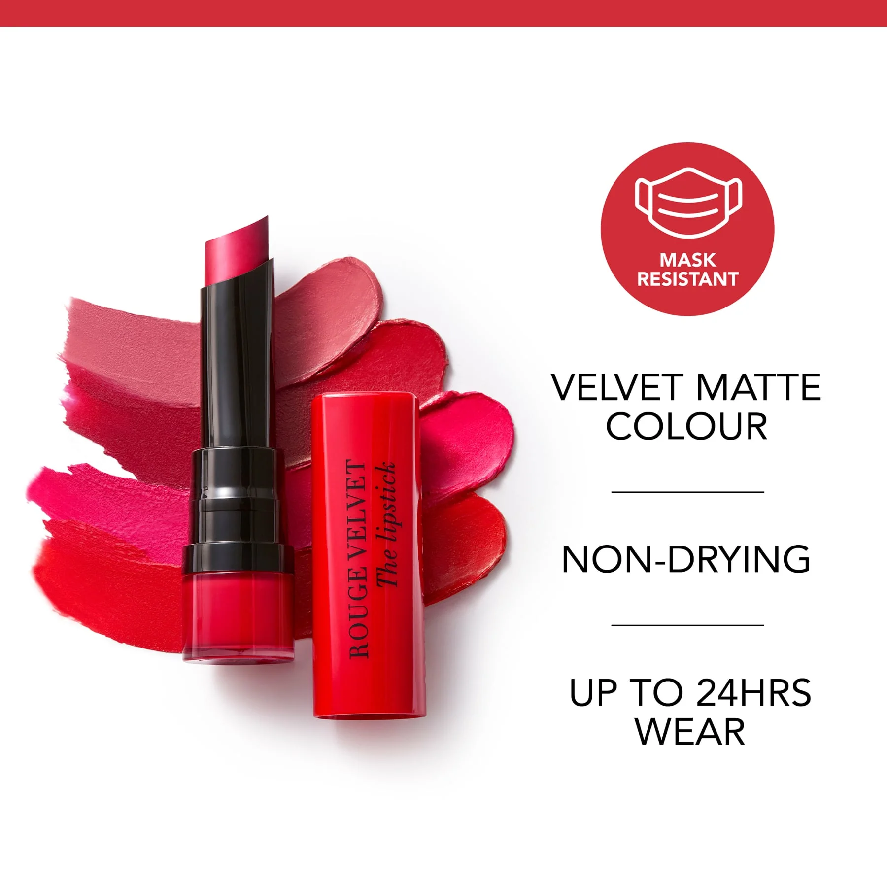 Bourjois Rouge Velvet The Lipstick Matte 2.4g - Image 38