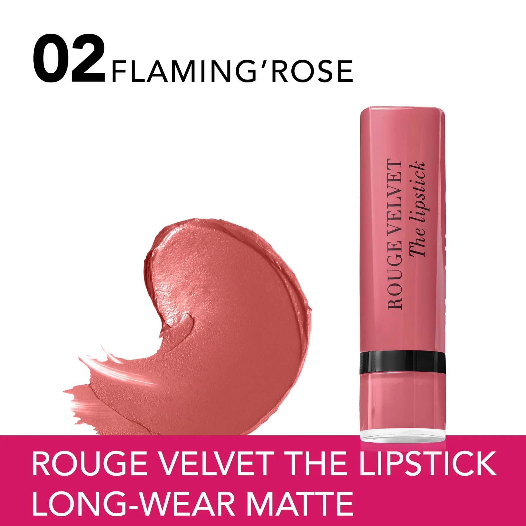 Bourjois Rouge Velvet The Lipstick Matte 2.4g - Image 9