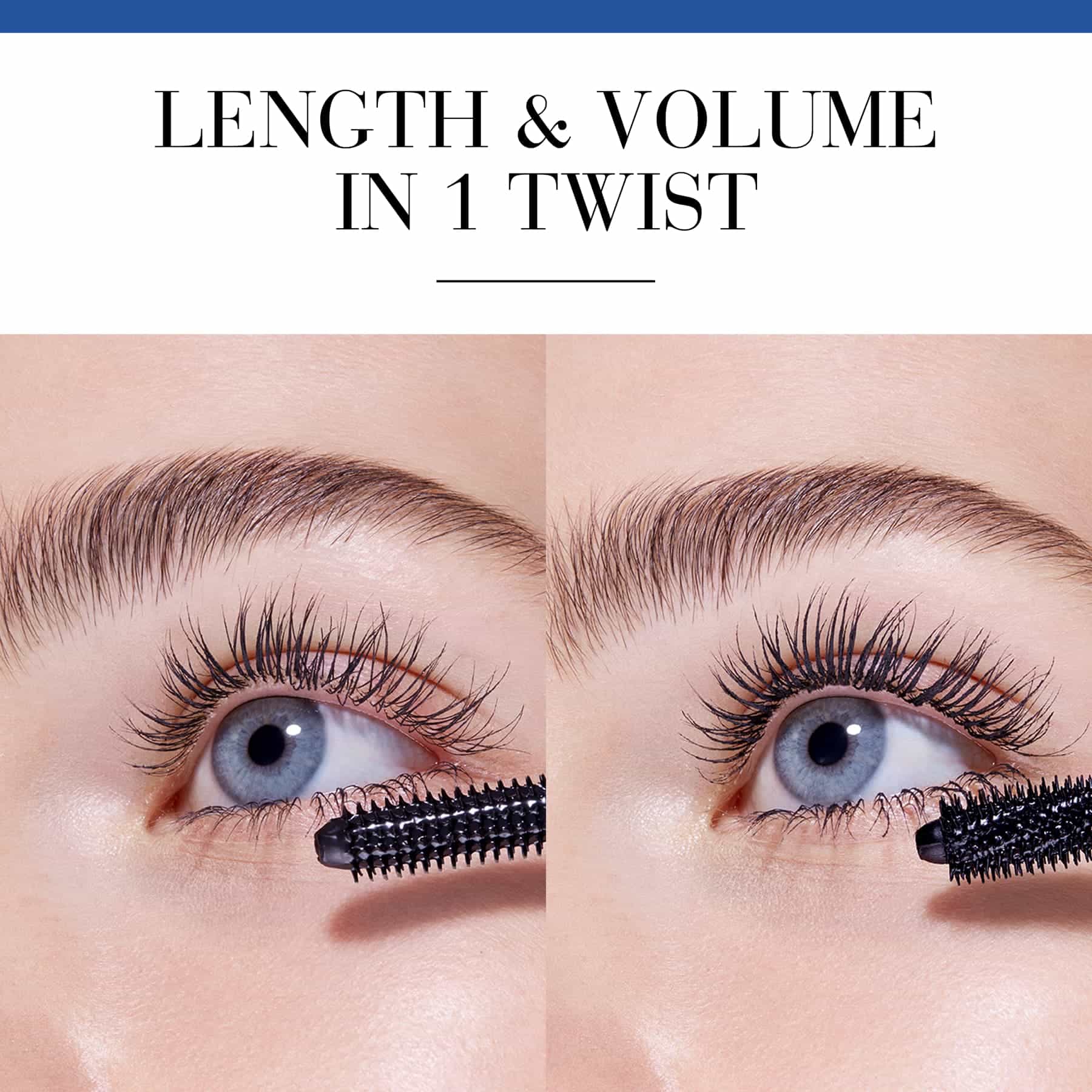 Bourjois Twist Up The Volume 24H Lengthening & Volumizing Mascara 23 Black 8ml - Image 6