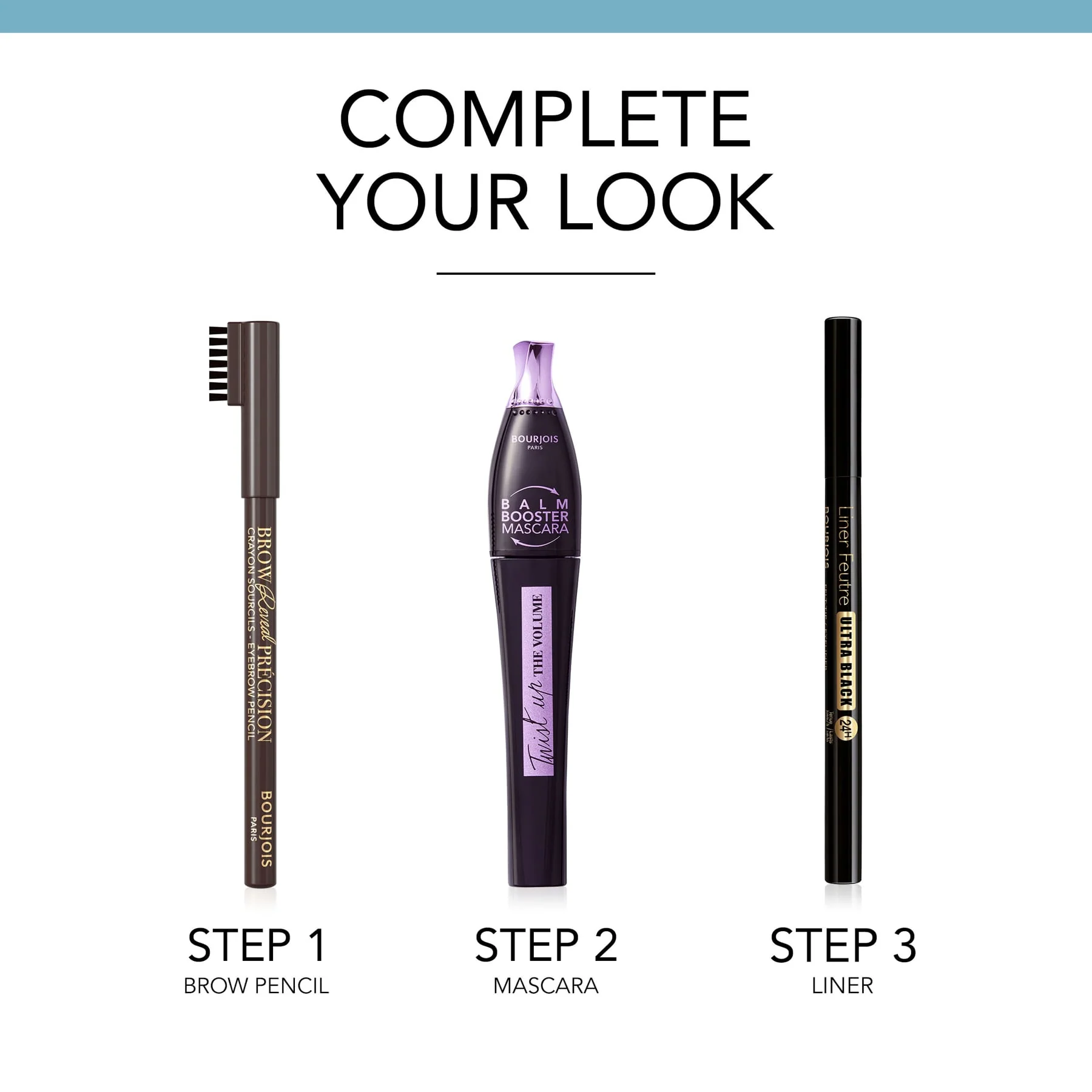Bourjois Twist Up The Volume Balm Booster Mascara 003 Black Noir 8ml - Image 4