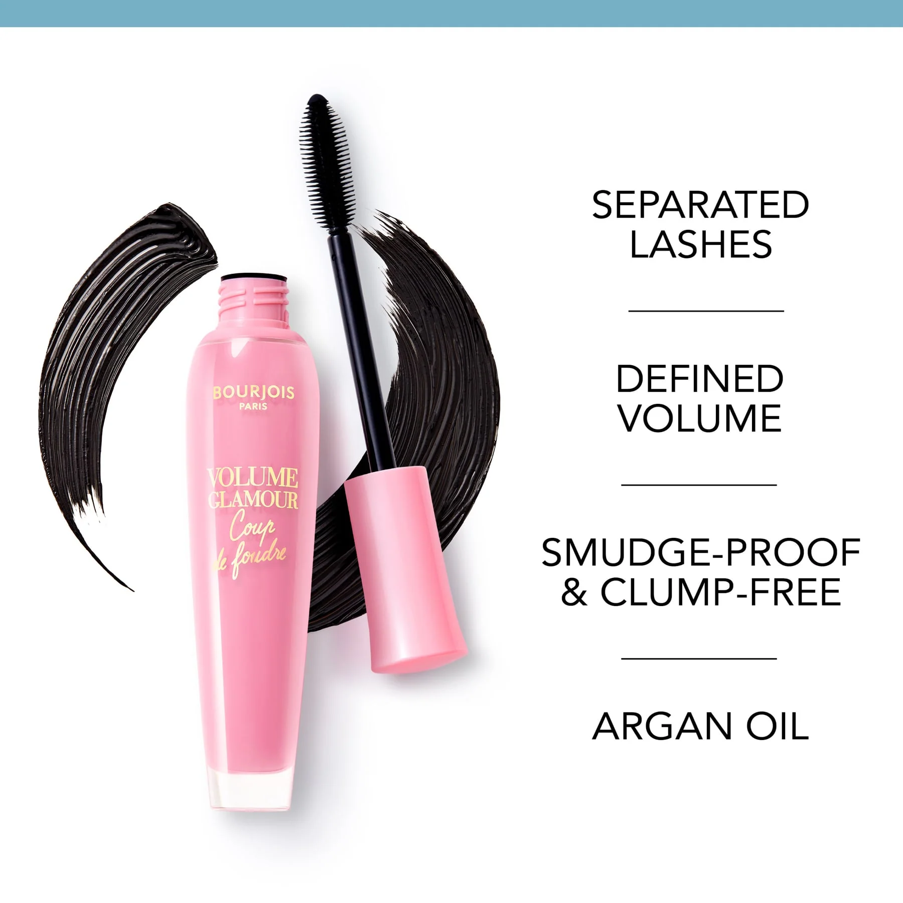 Bourjois Volume Glamour Coup de Foudre Mascara 03 Black 7ml - Image 3