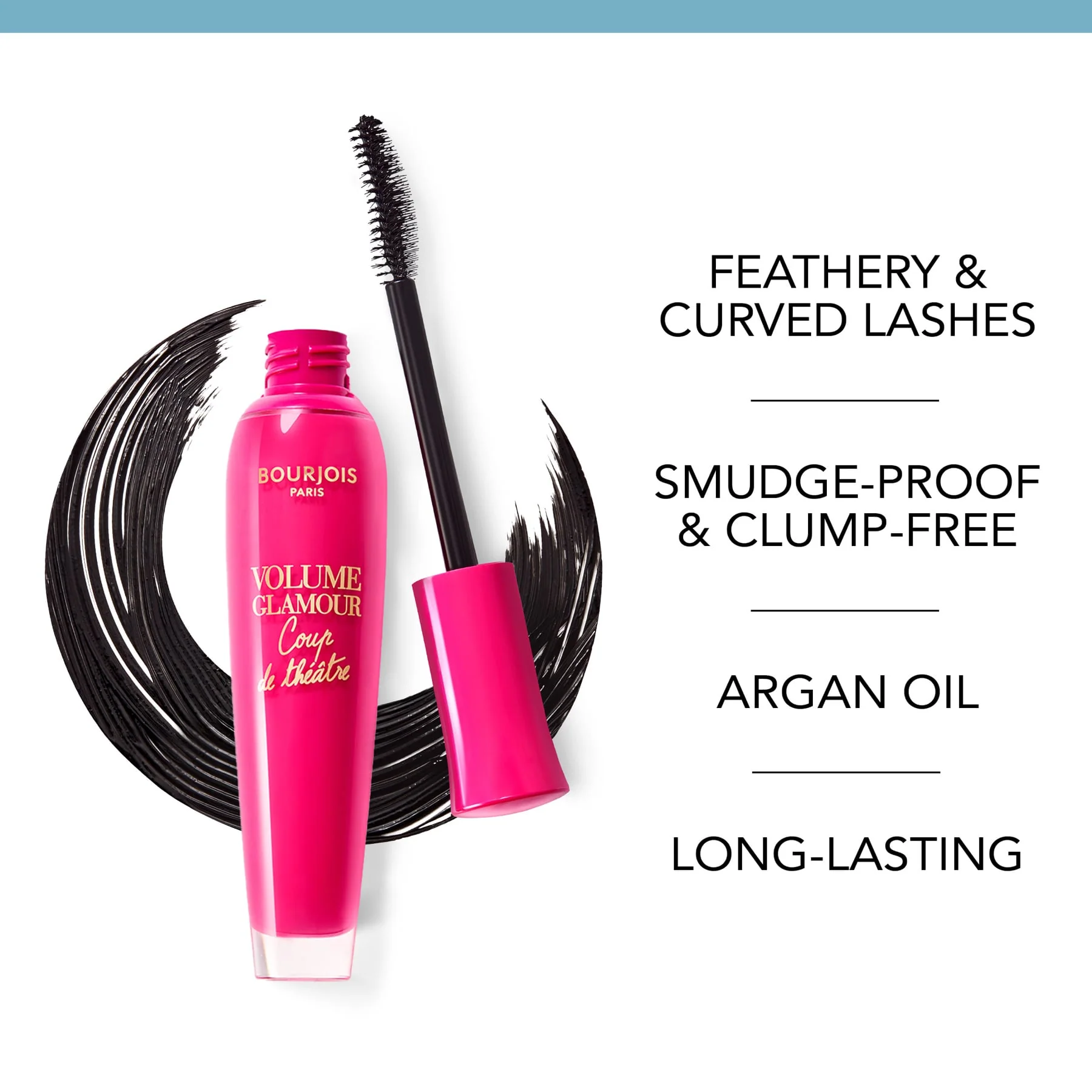 Bourjois Volume Glamour Coup de Theatre Mascara 02 Black 7ml - Image 3