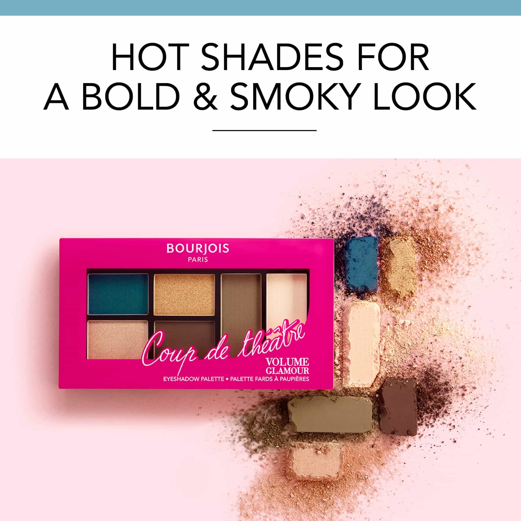 Bourjois Volume Glamour Eyeshadow Palette - 6 shades - Image 11