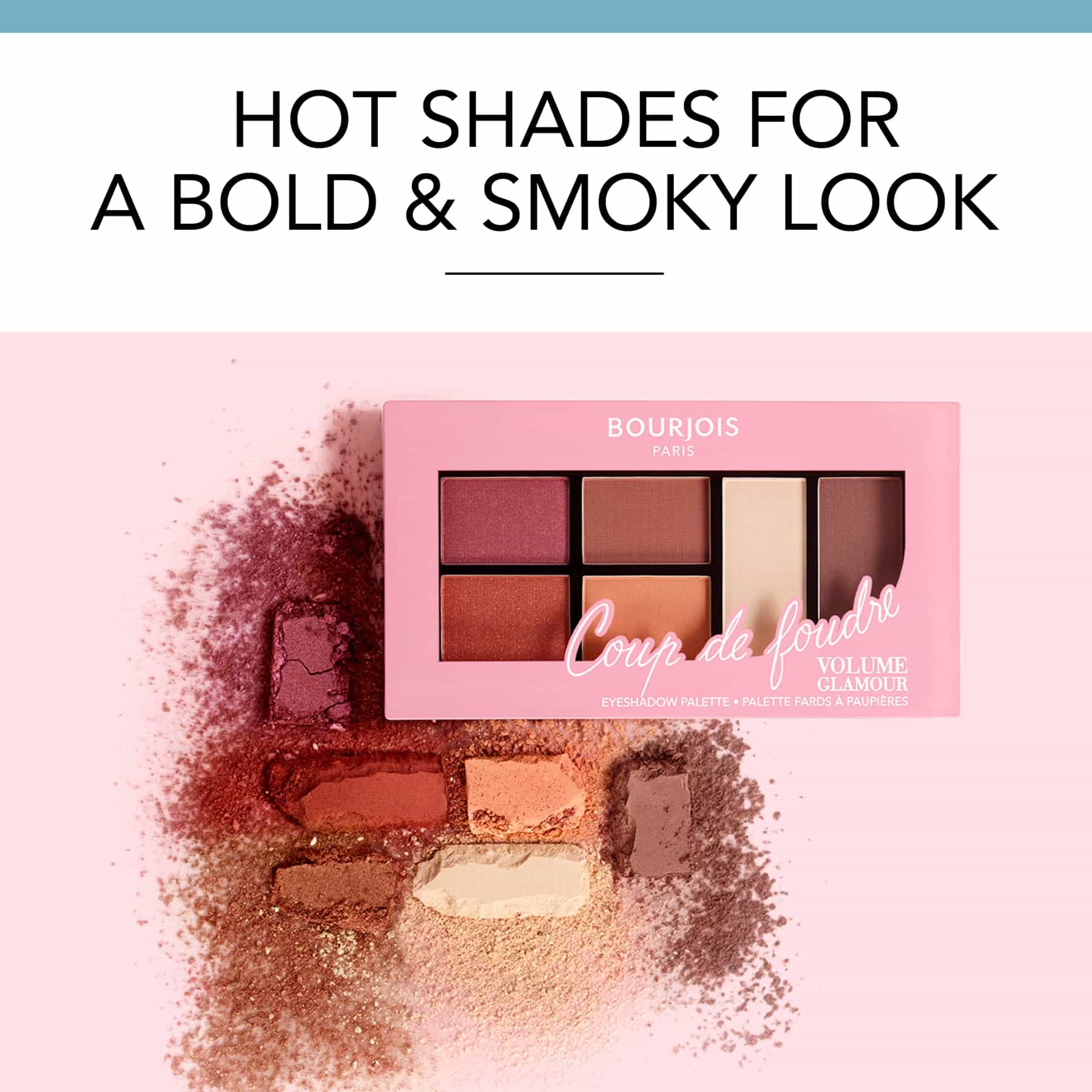 Bourjois Volume Glamour Eyeshadow Palette - 6 shades - Image 13