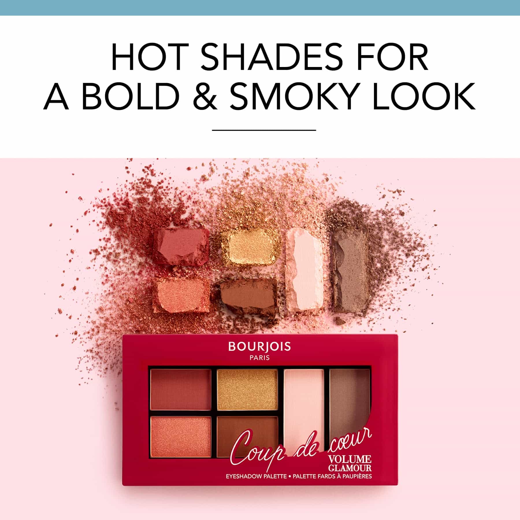 Bourjois Volume Glamour Eyeshadow Palette - 6 shades - Image 16