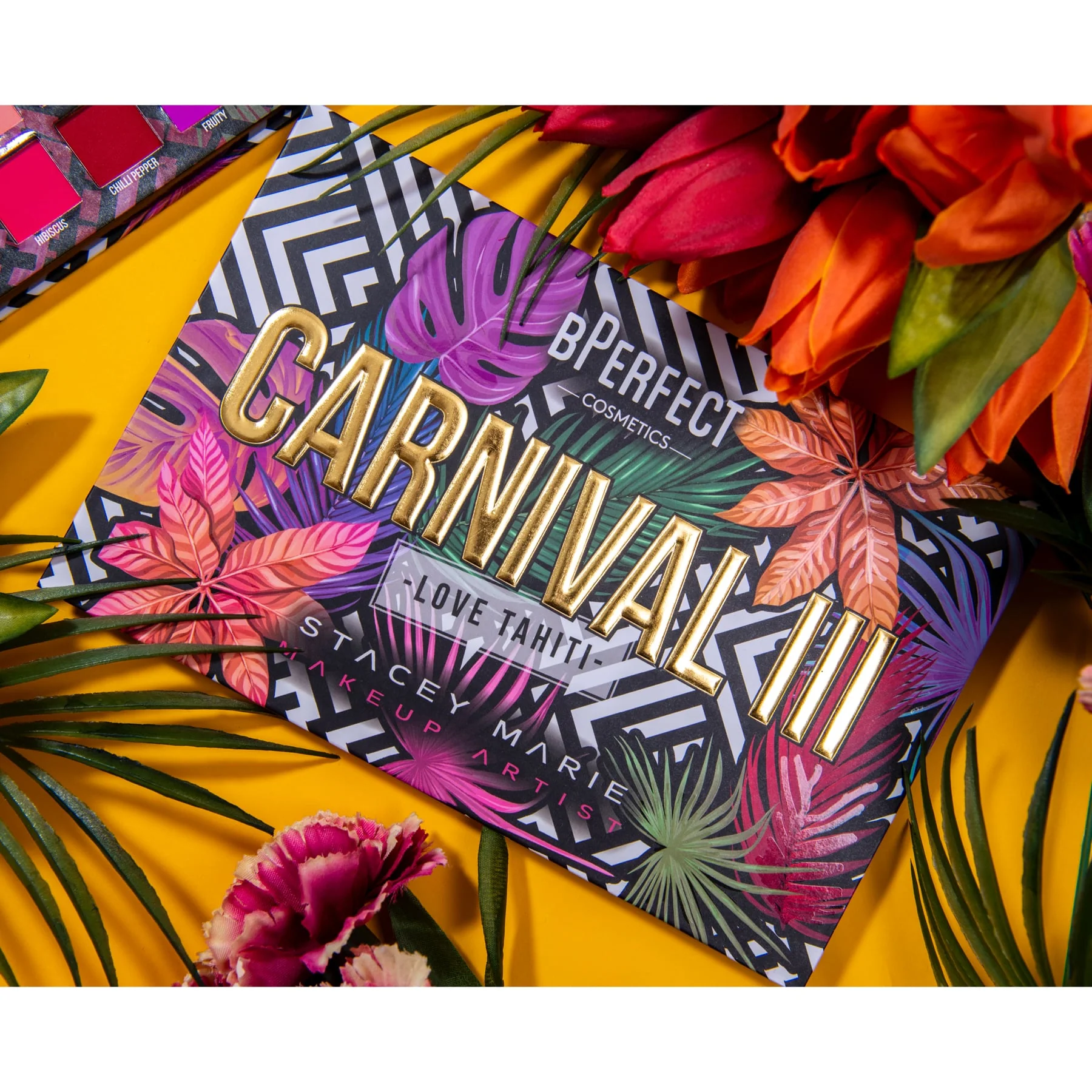BPerfect x Stacey Marie Carnival III Eyeshadow Palette Love Tahiti - 40 shades - Image 4