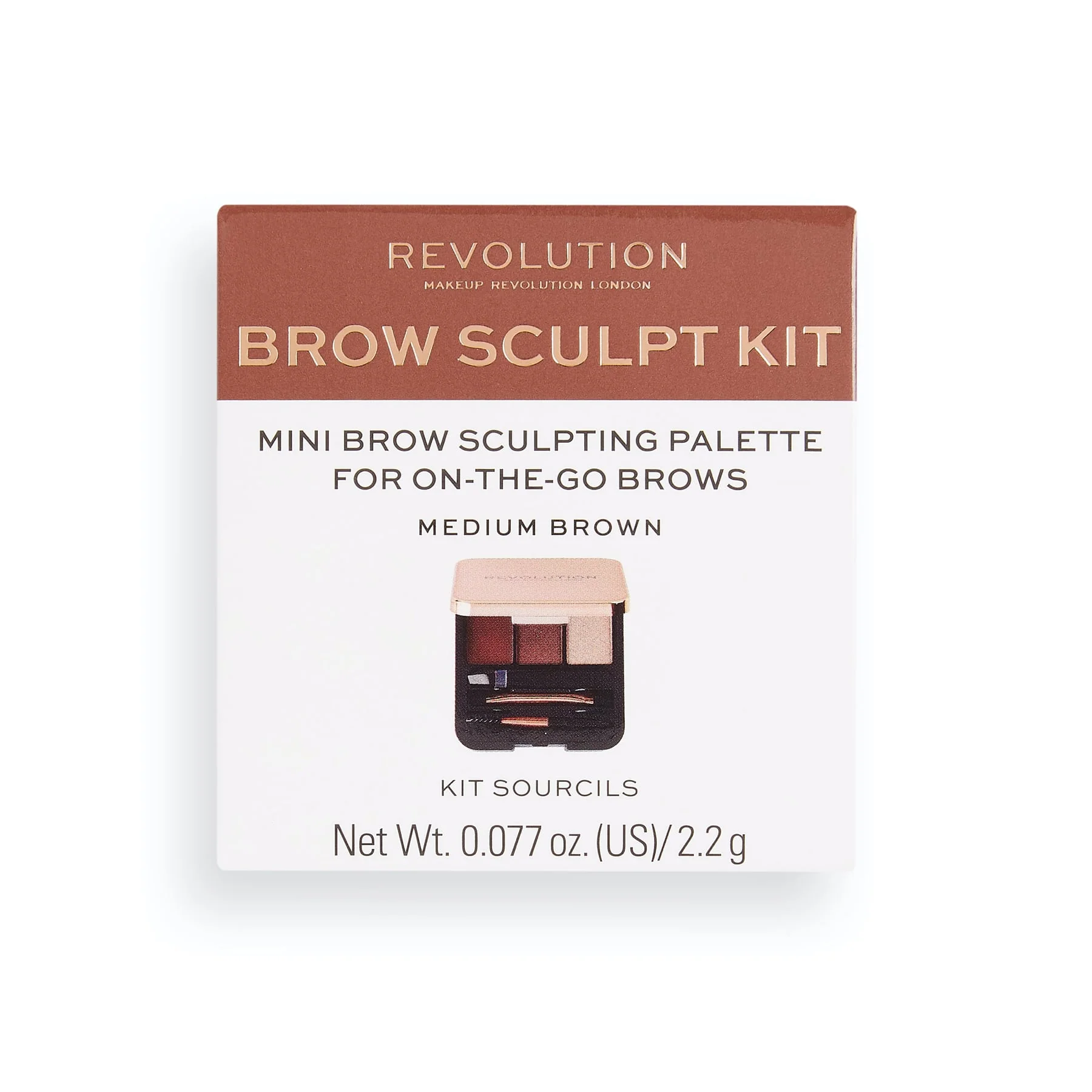 Revolution Brow Sculpt Kit Brow Powder 2.2g - Image 3