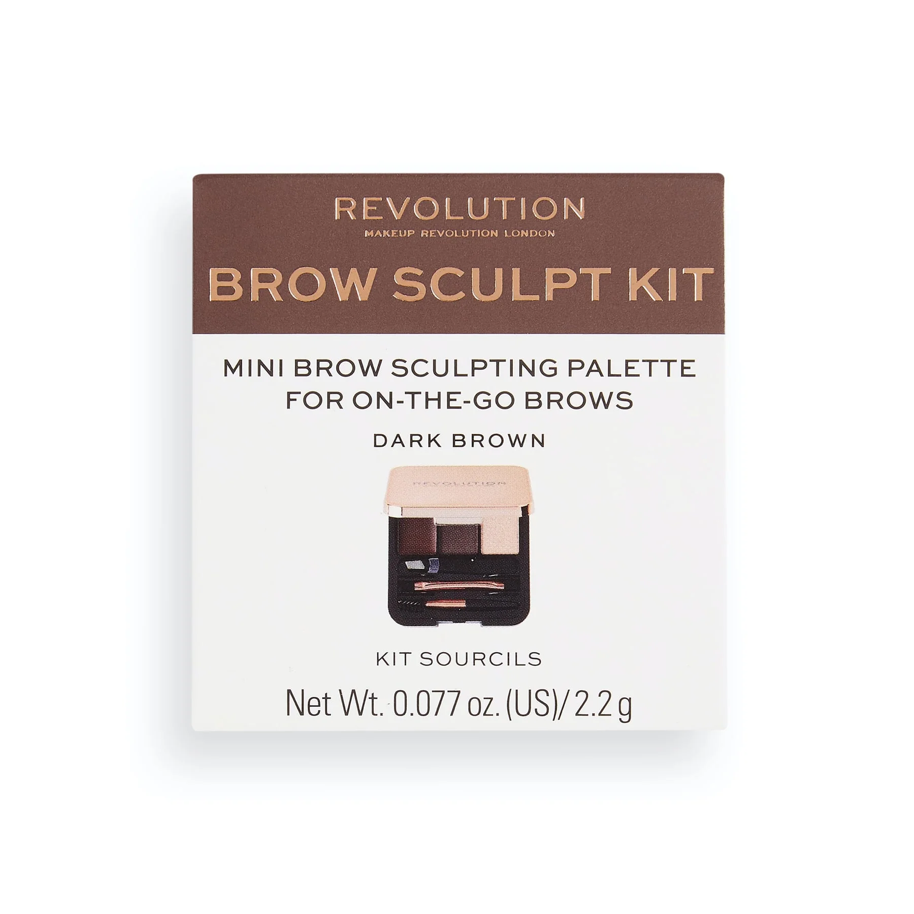Revolution Brow Sculpt Kit Brow Powder 2.2g - Image 7