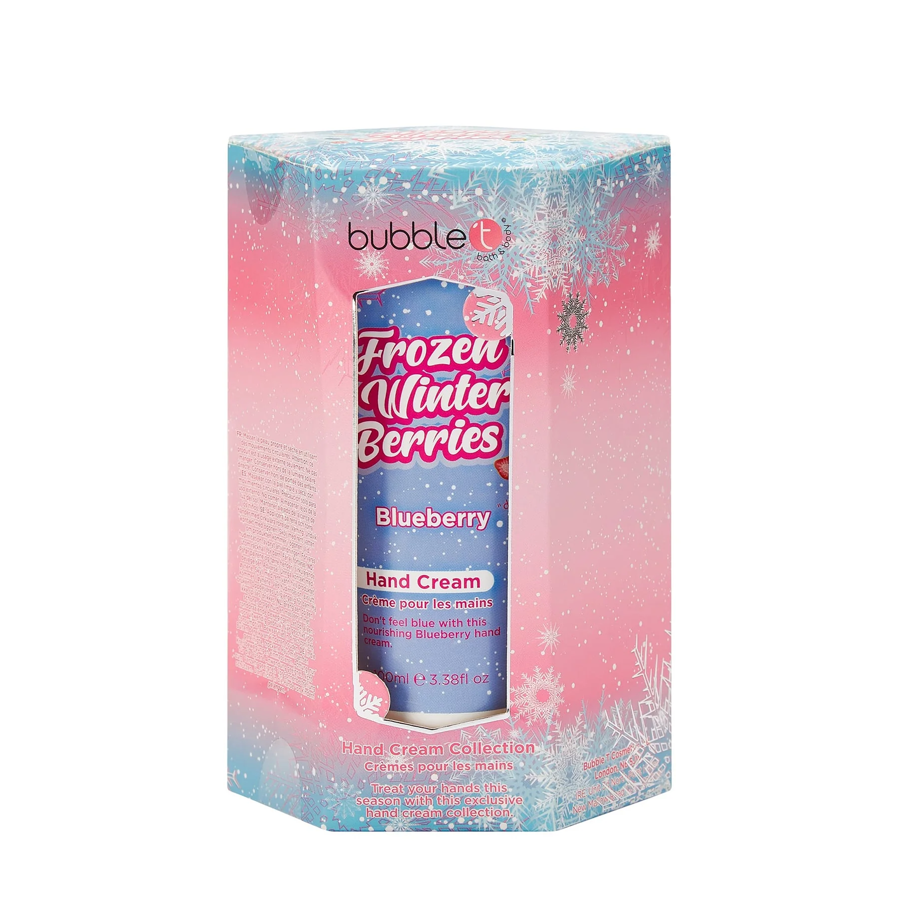 Bubble T Frozen Winter Berries Hand Cream Trio