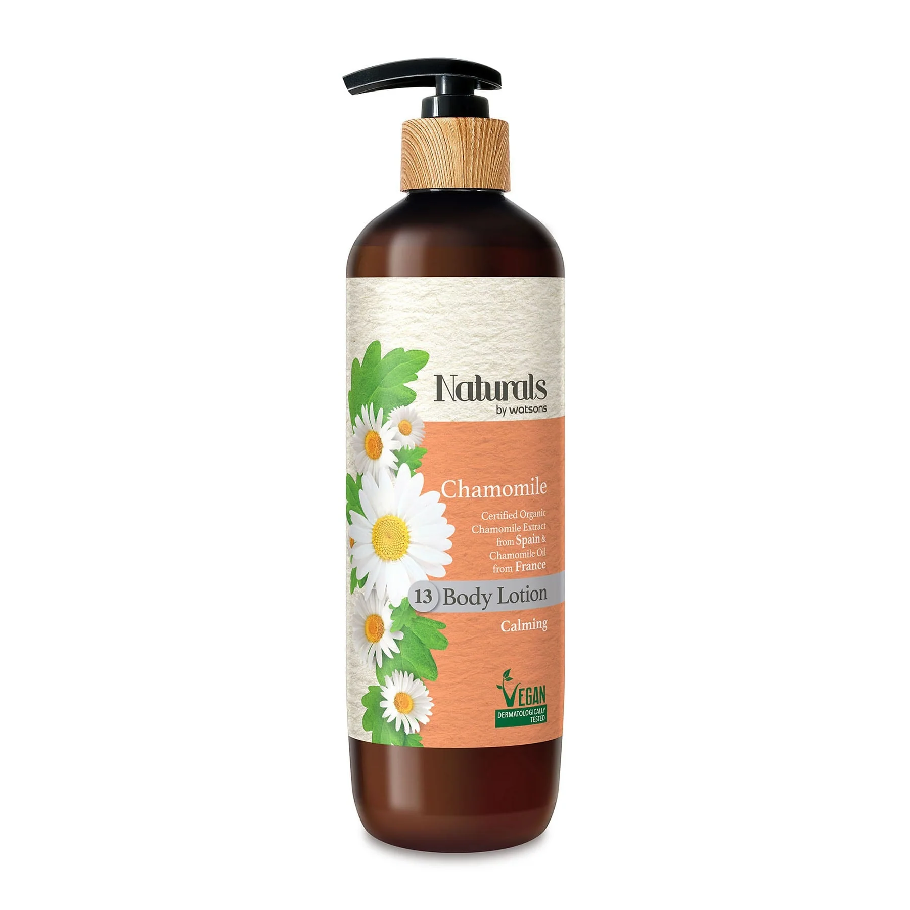 Calming Body Lotion Moisturiser Chamomile Vegan 490ml - Image 2
