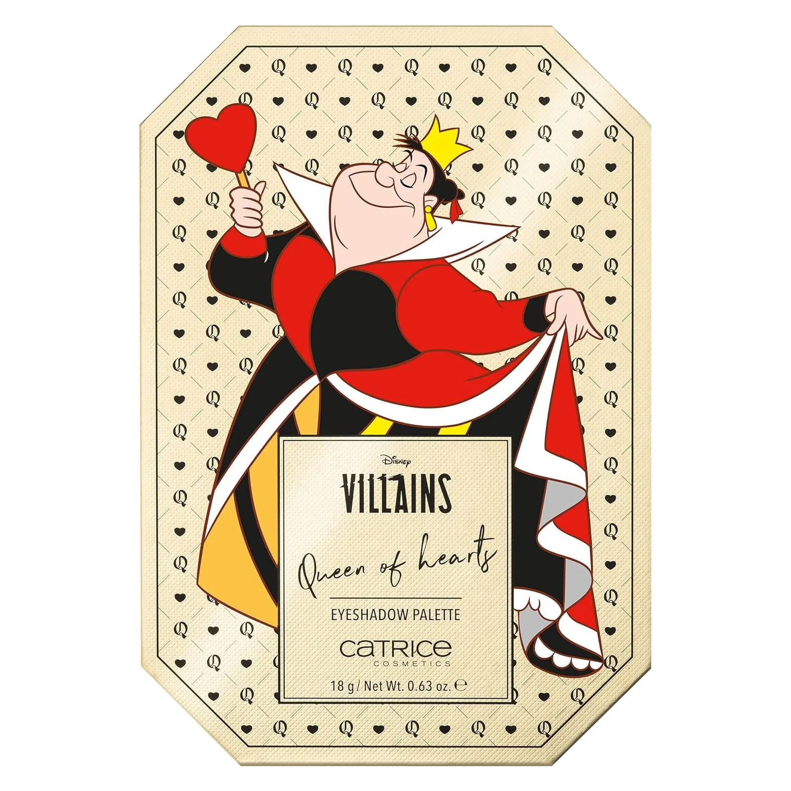 Catrice Disney Villains Queen of Hearts Eyeshadow Palette 030 All Ways Are My Ways 18g - Image 2