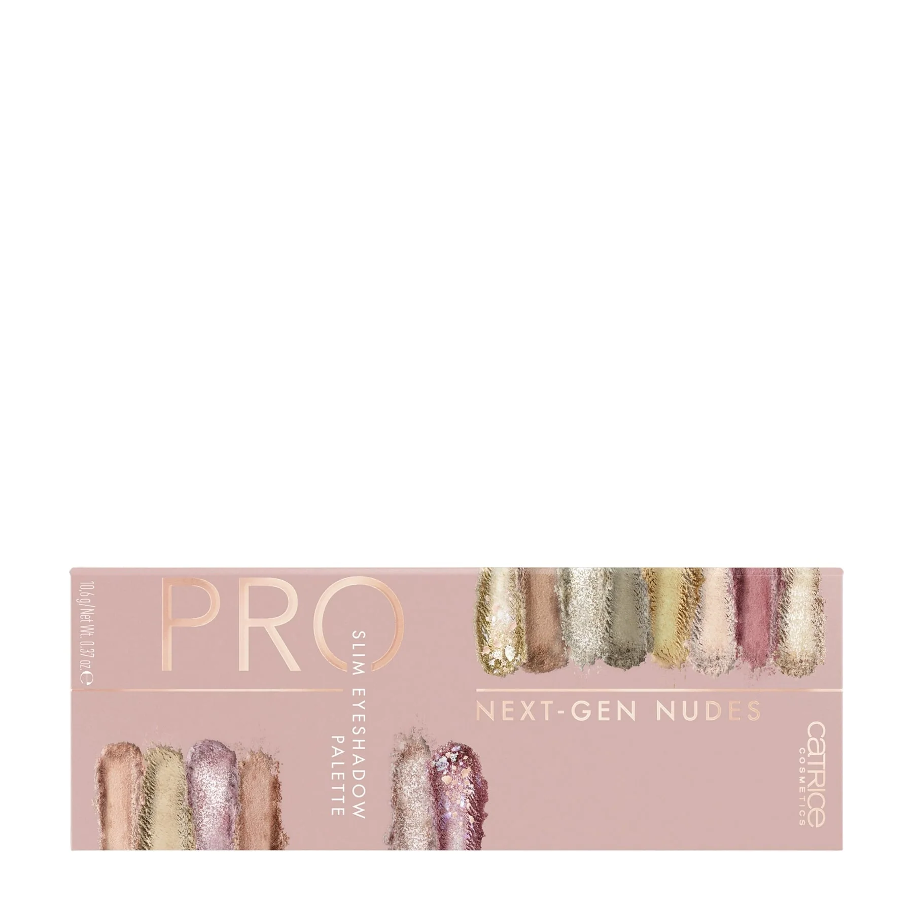 Catrice Pro Next-Gen Nudes Slim Eyeshadow Palette 010 Courage is Beauty - 14 shades - Image 2