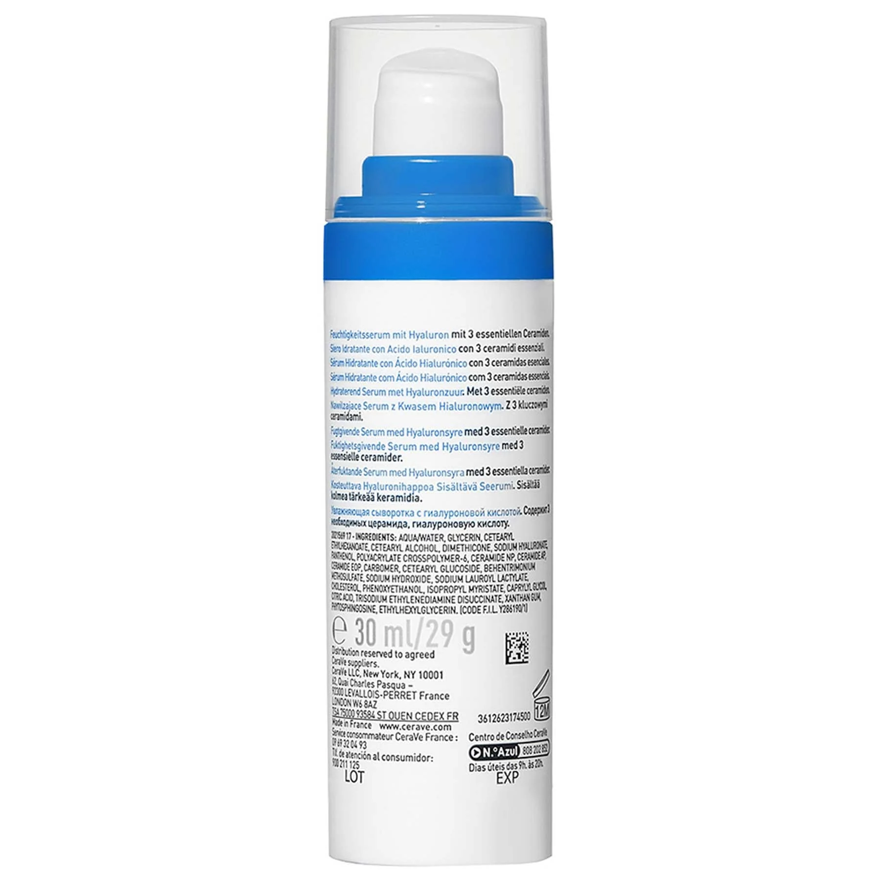 CeraVe Hydrating Hyaluronic Acid Serum for Dry Skin 30ml - Image 2