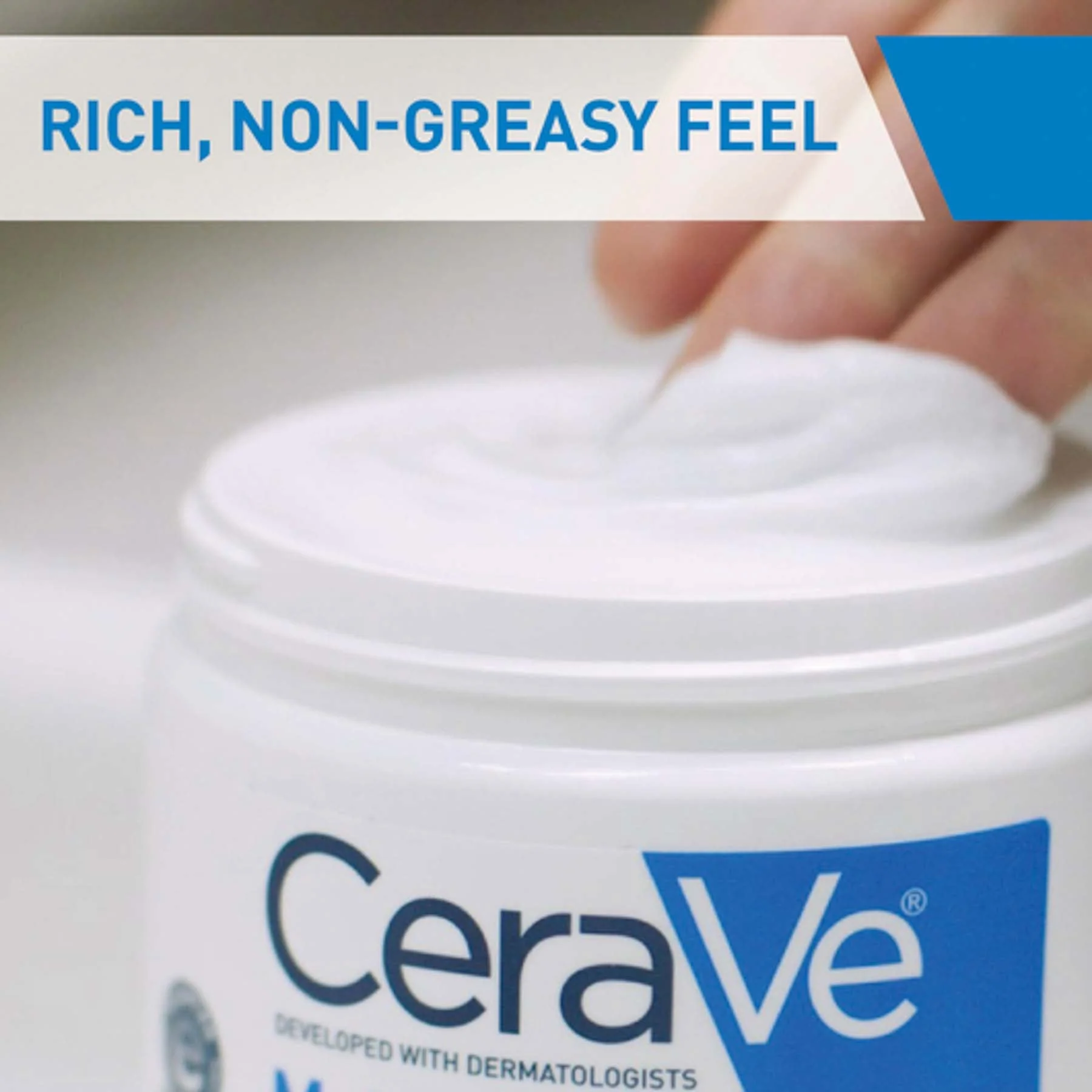 CeraVe Moisturising Cream for Dry Skin with Hyaluronic Acid 340g - Image 10